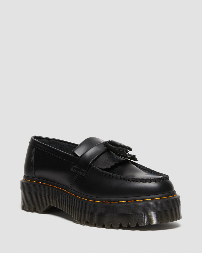 Adrian Leather Platform Tassel Loafers 5