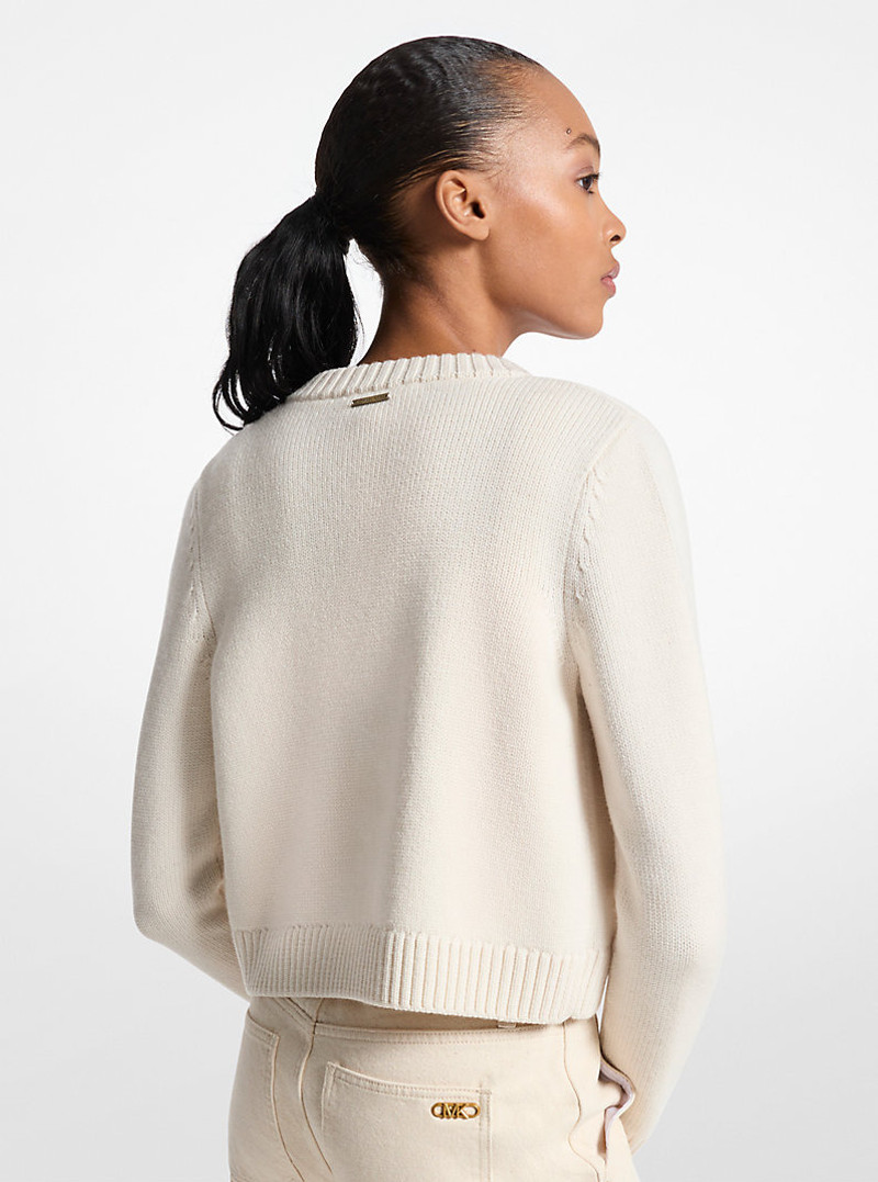 MICHAEL KORS Wool Cardigan outlook