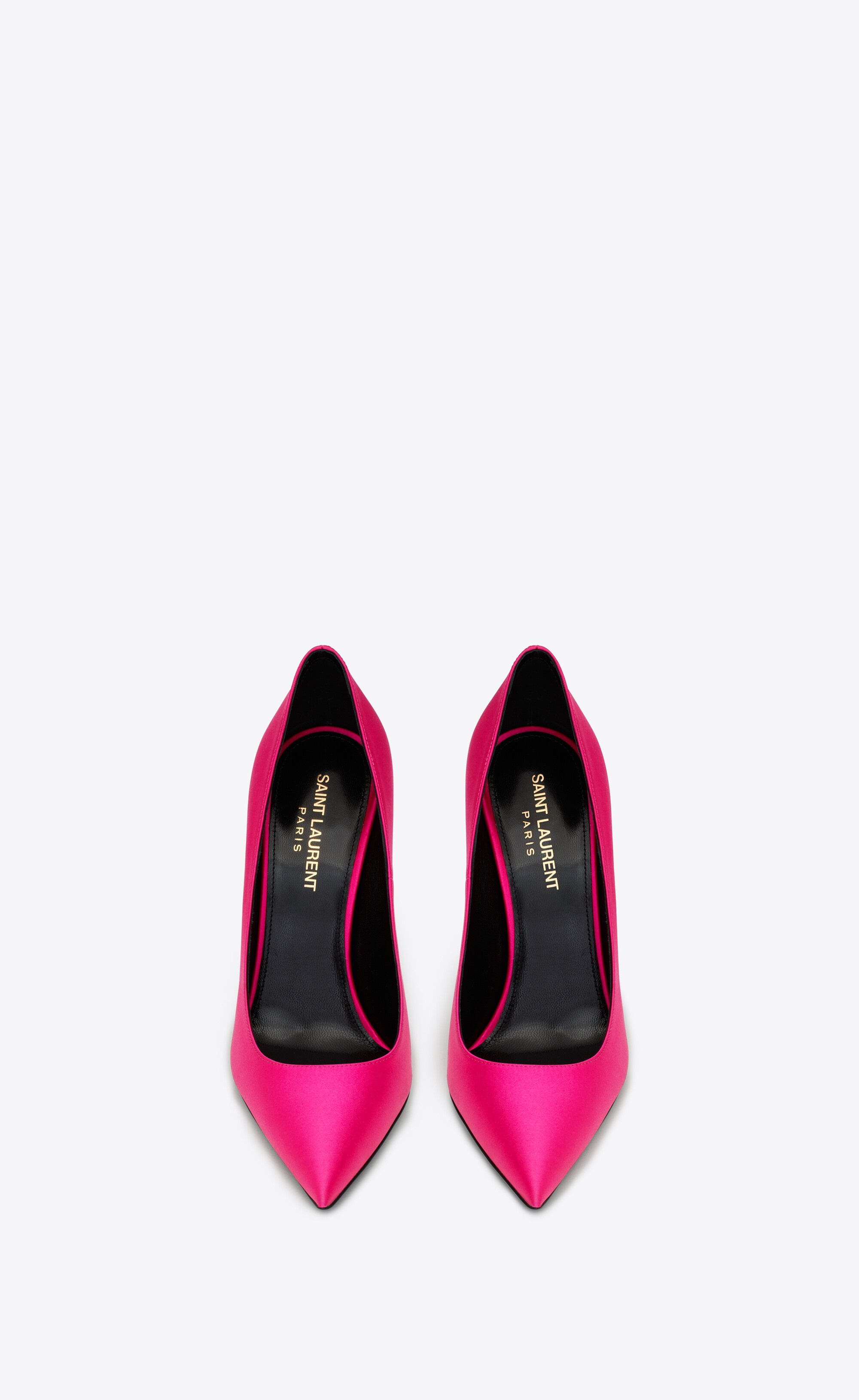 instinct pumps in crepe satin - 2