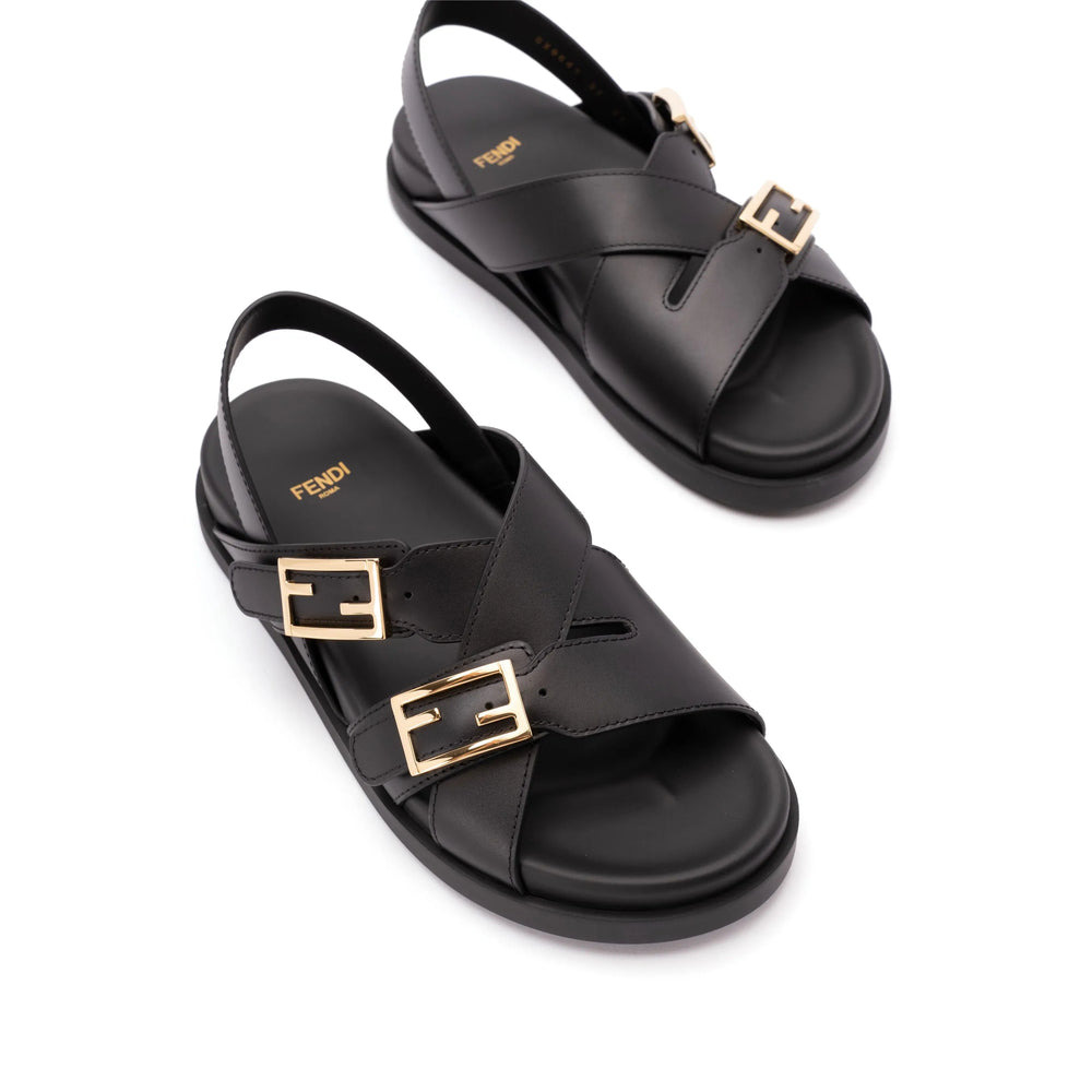 Fendi Black Sandals Women - 3