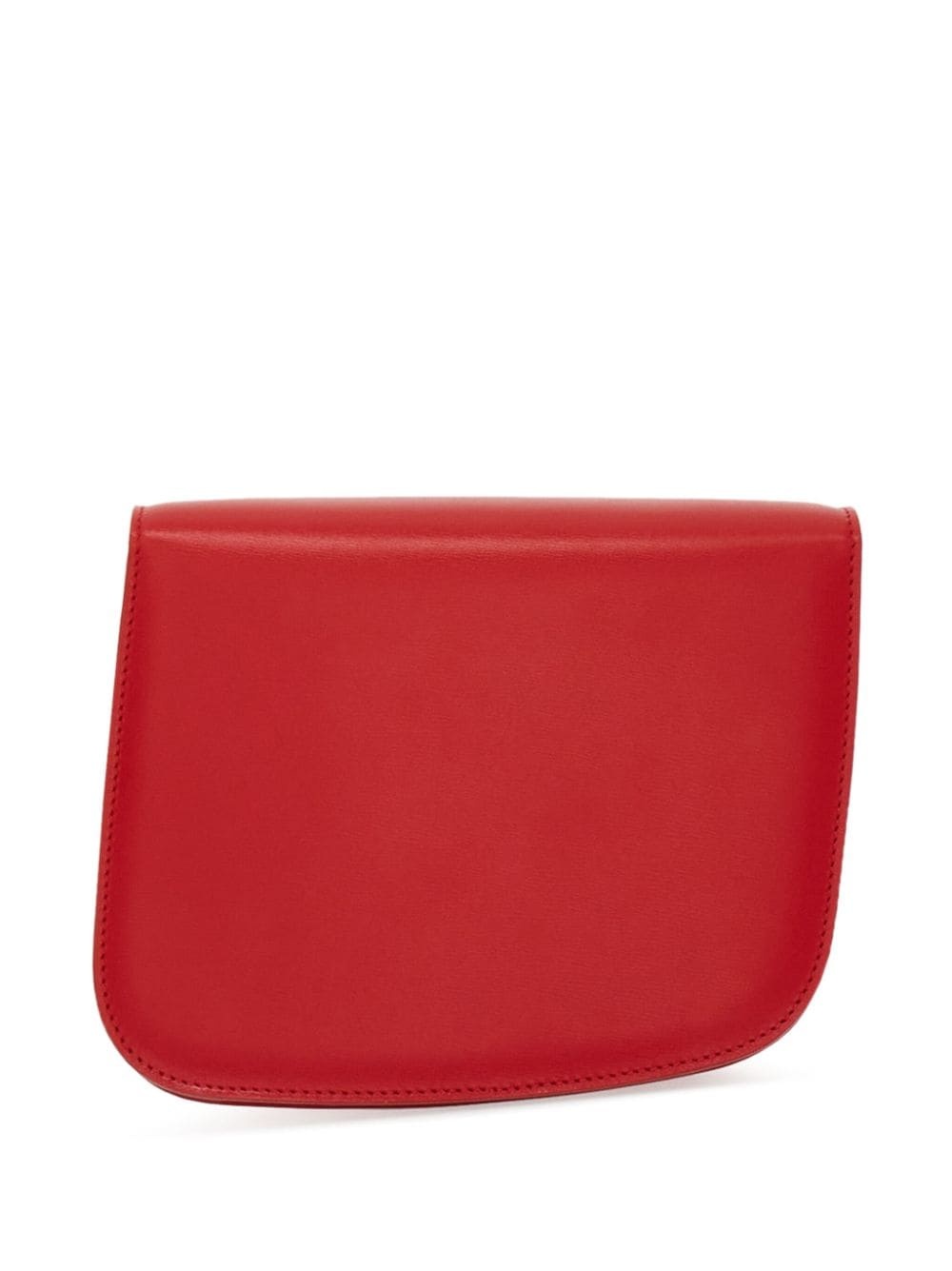 small Asymmetric leather crossbody bag - 3