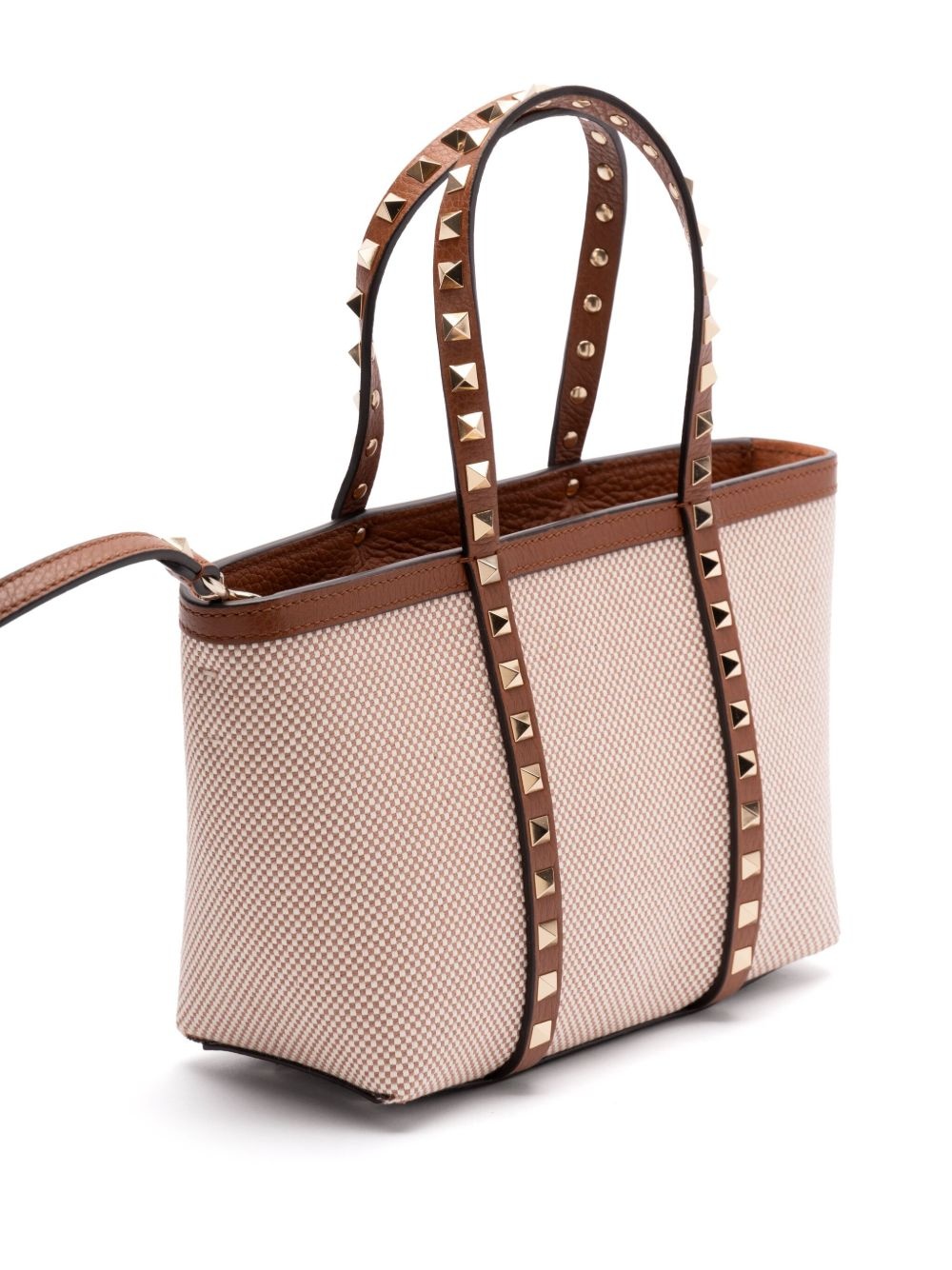 check-pattern tote bag - 3