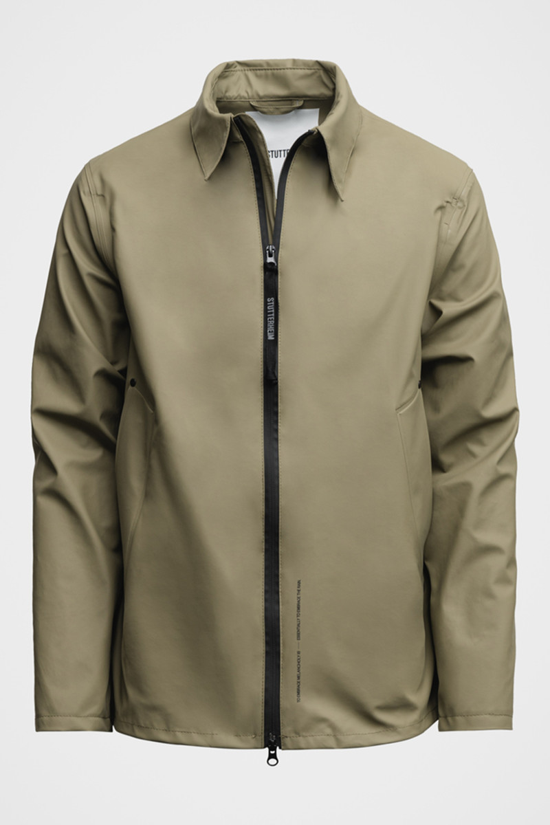 Notting Hill Lightweight Overshirt Aloe 1
