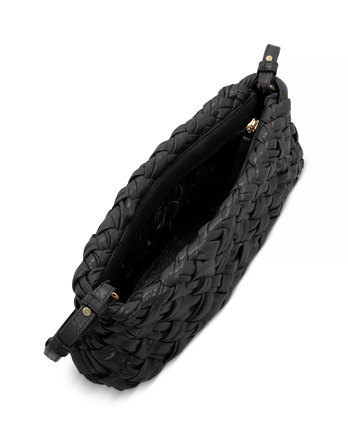 Kalimero Cha Cha Foulard Intreccio Leather Clutch - 2