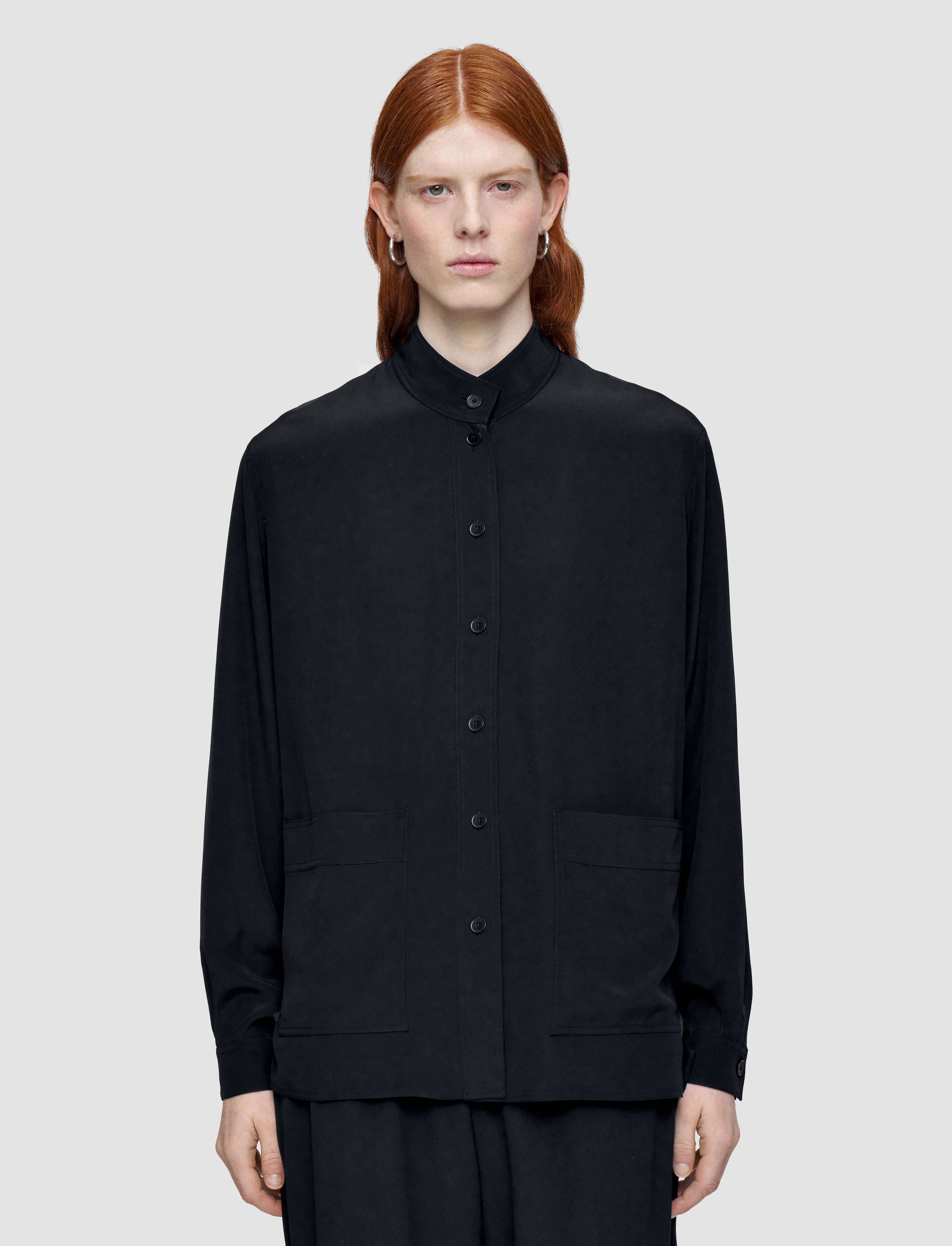 Lamy Crepe de Soie Silk Jackets - 3