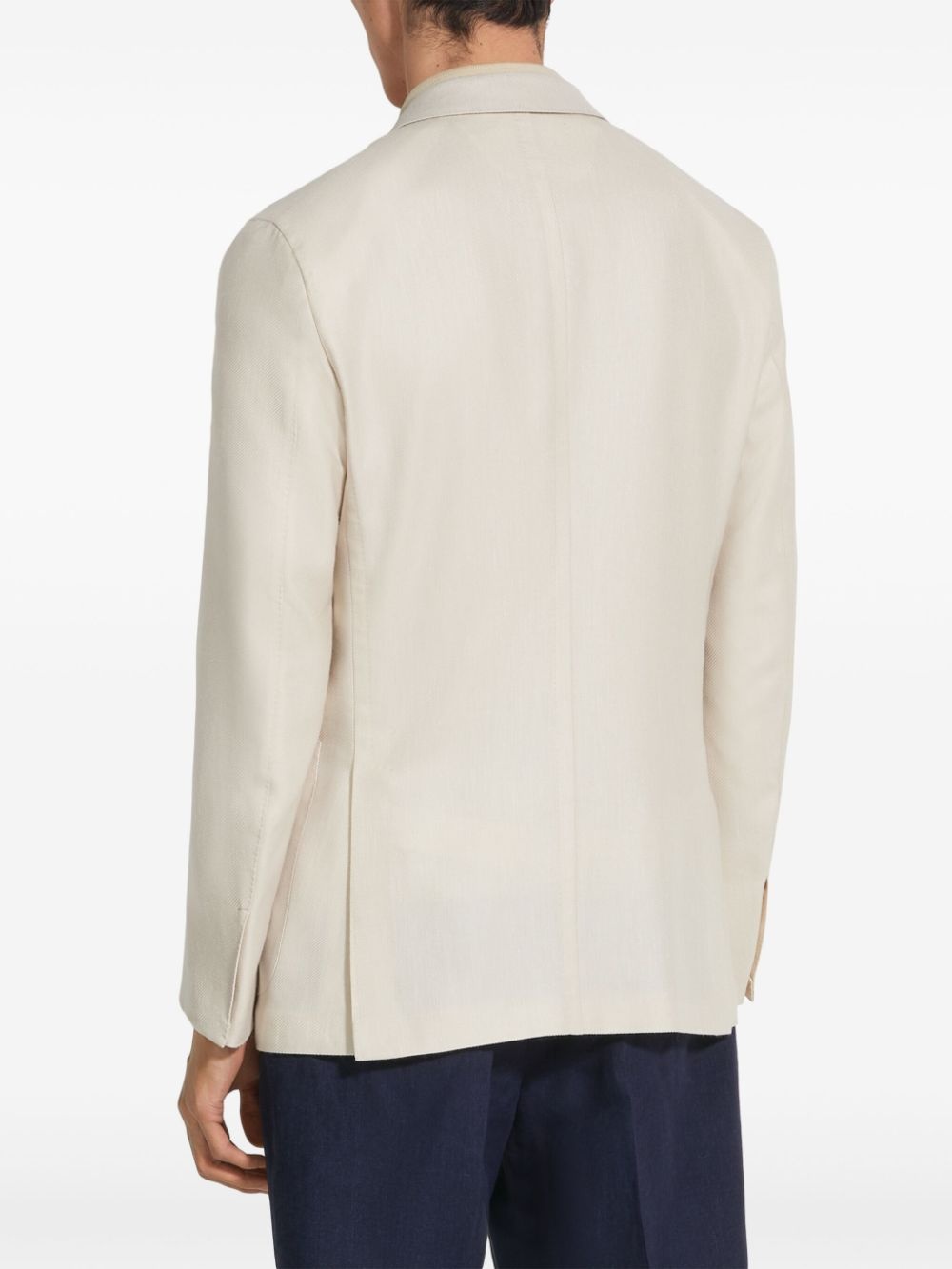 single-breasted blazer - 4