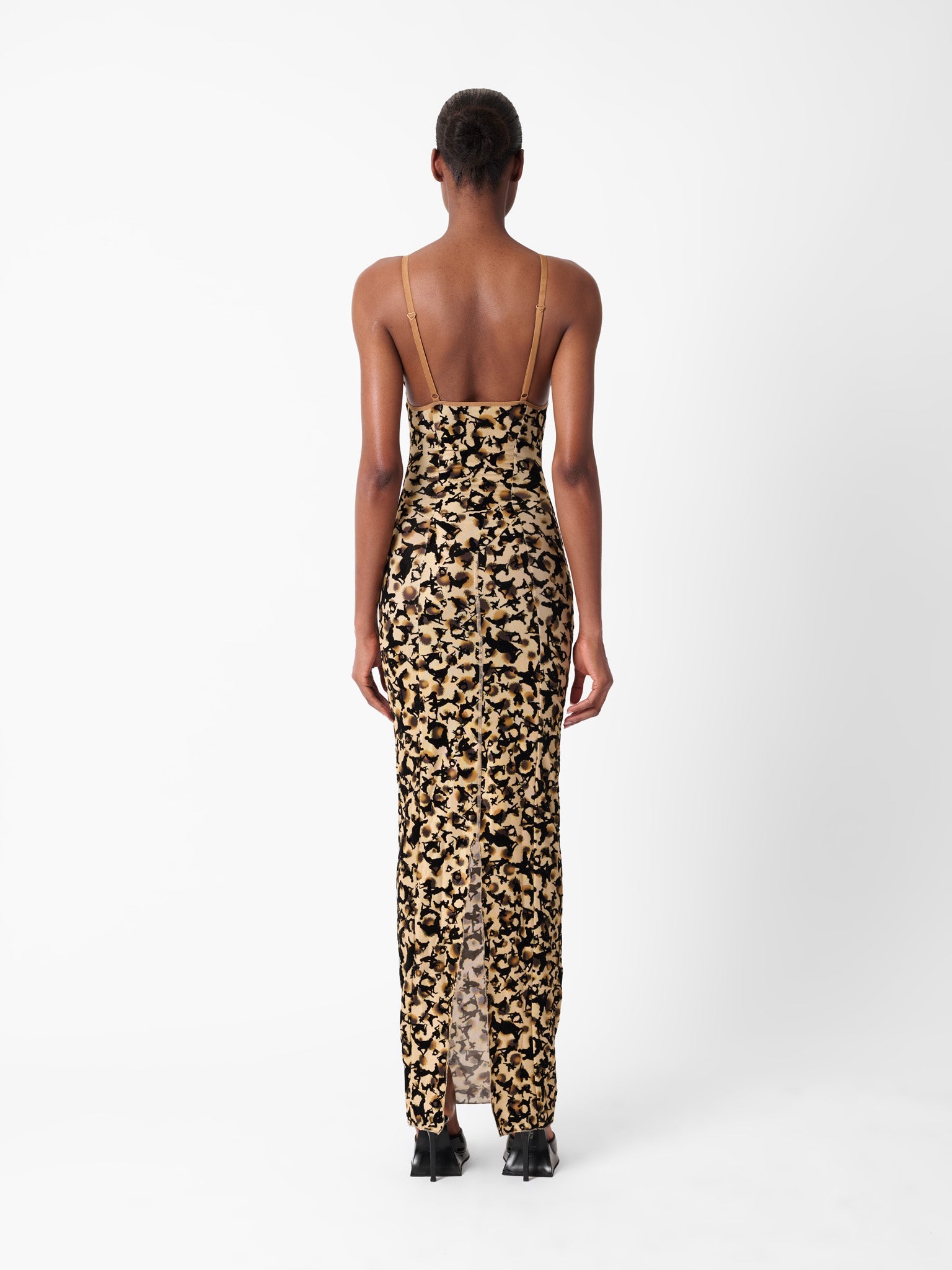 HUN DRESS BEIGE LEOPARD PRINT - 4