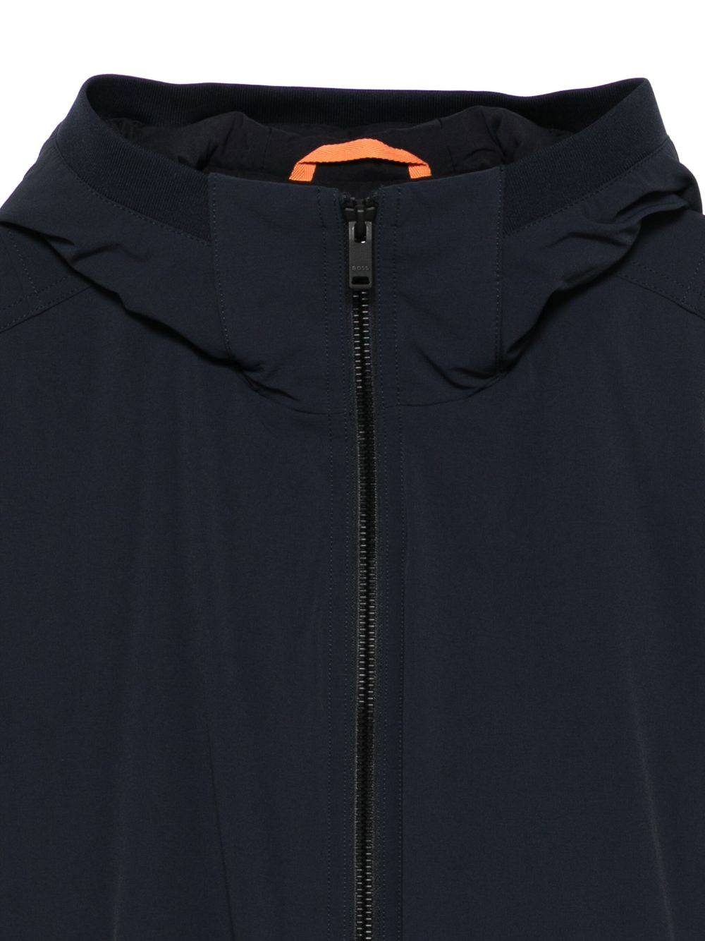 logo-patch padded jacket - 3