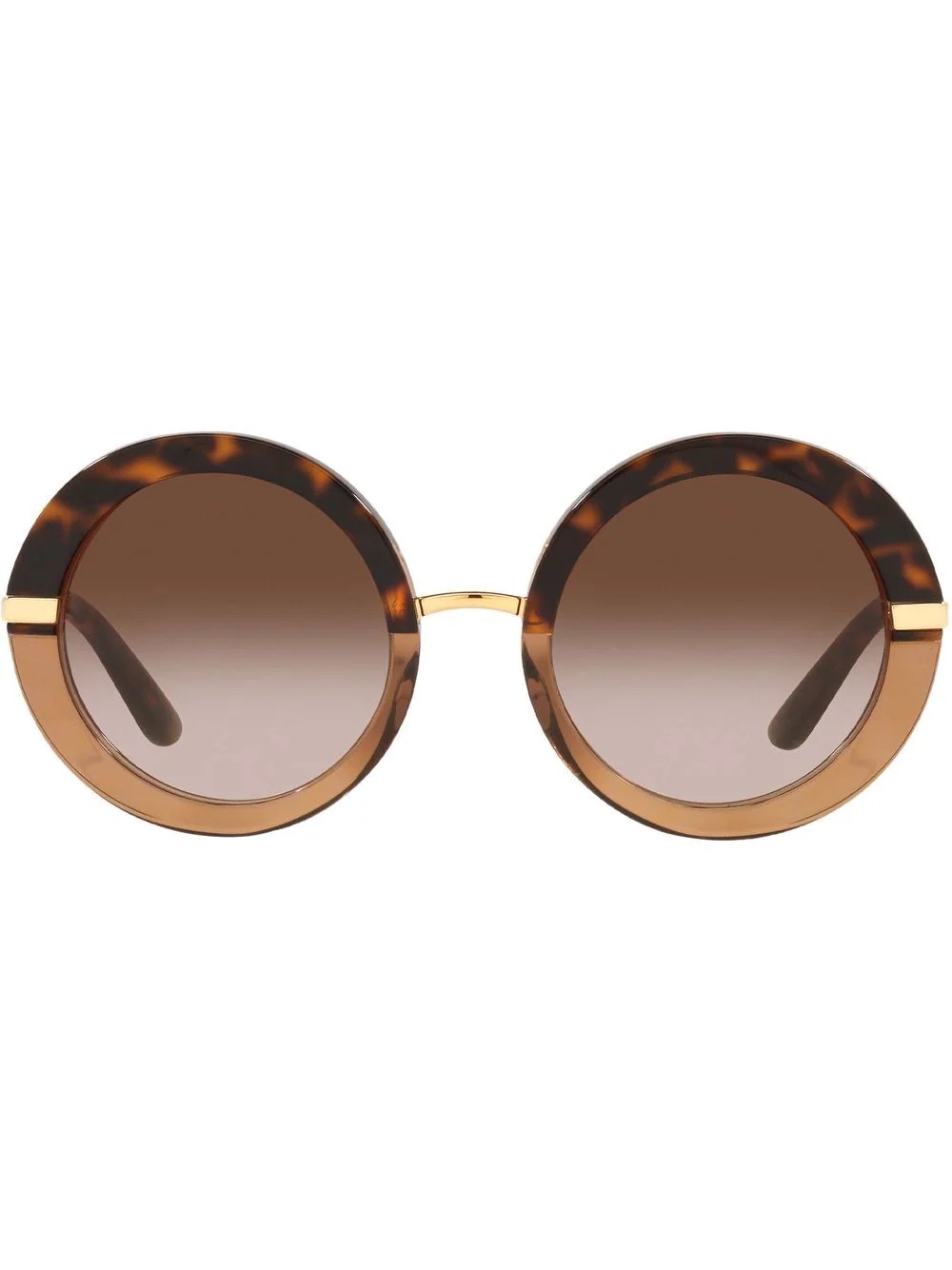 round-frame sunglasses - 1