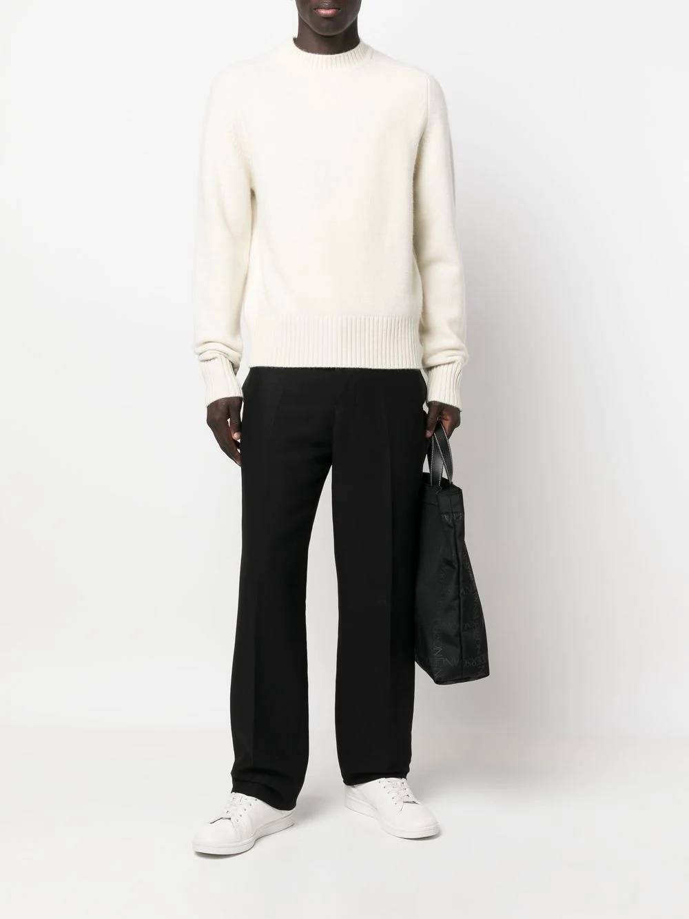 crew-neck cashmere jumper - 2