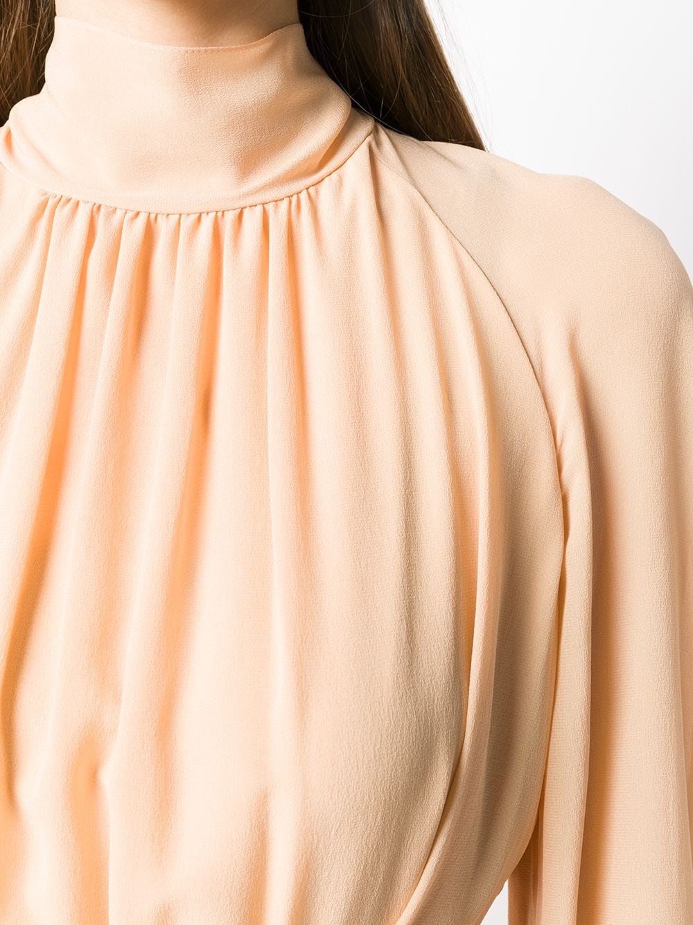 draped detail midi dress - 5