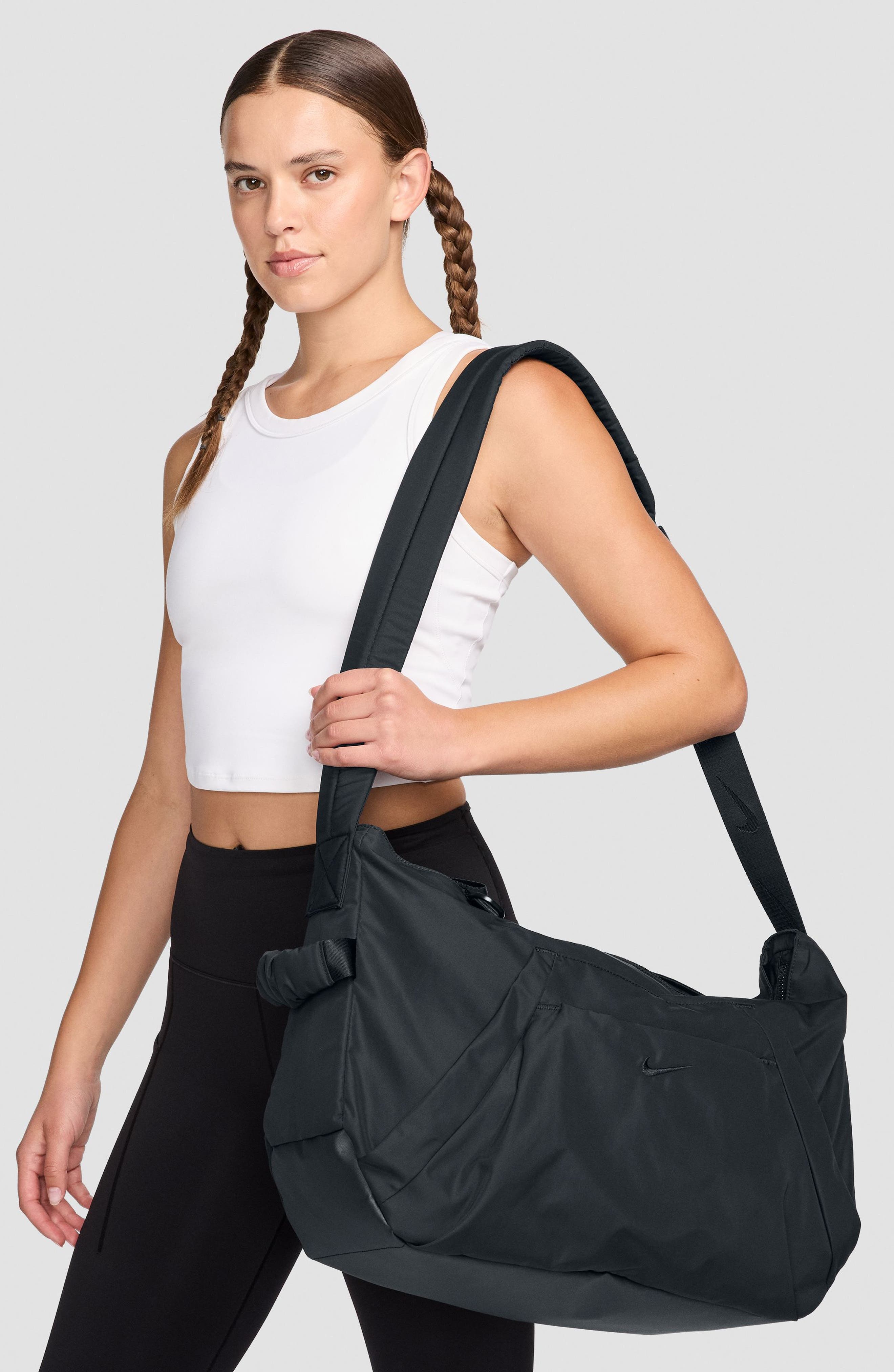 Nike One Tote in Black/Iron Grey/Black at Nordstrom - 2