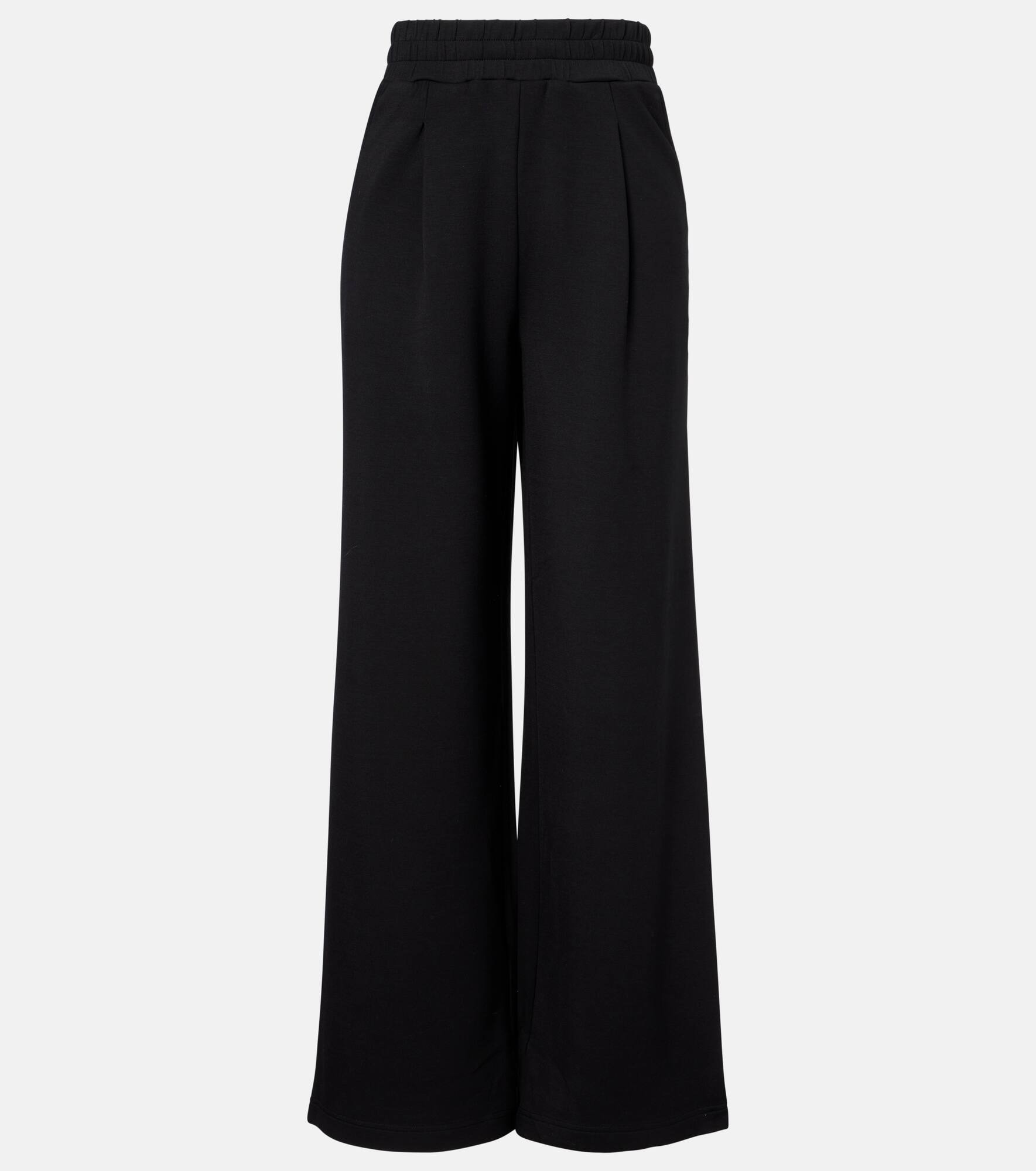 Extra jersey wide-leg pants - 1