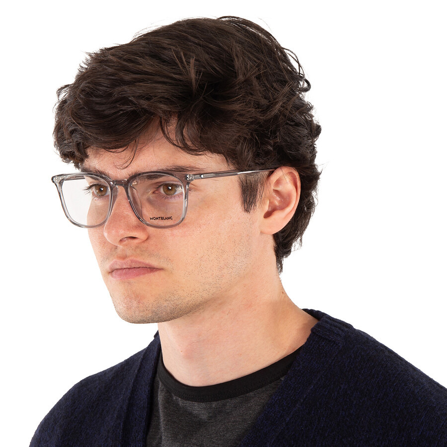 Montblanc Demo Square Men's Eyeglasses MB0089OK 003 52 - 2