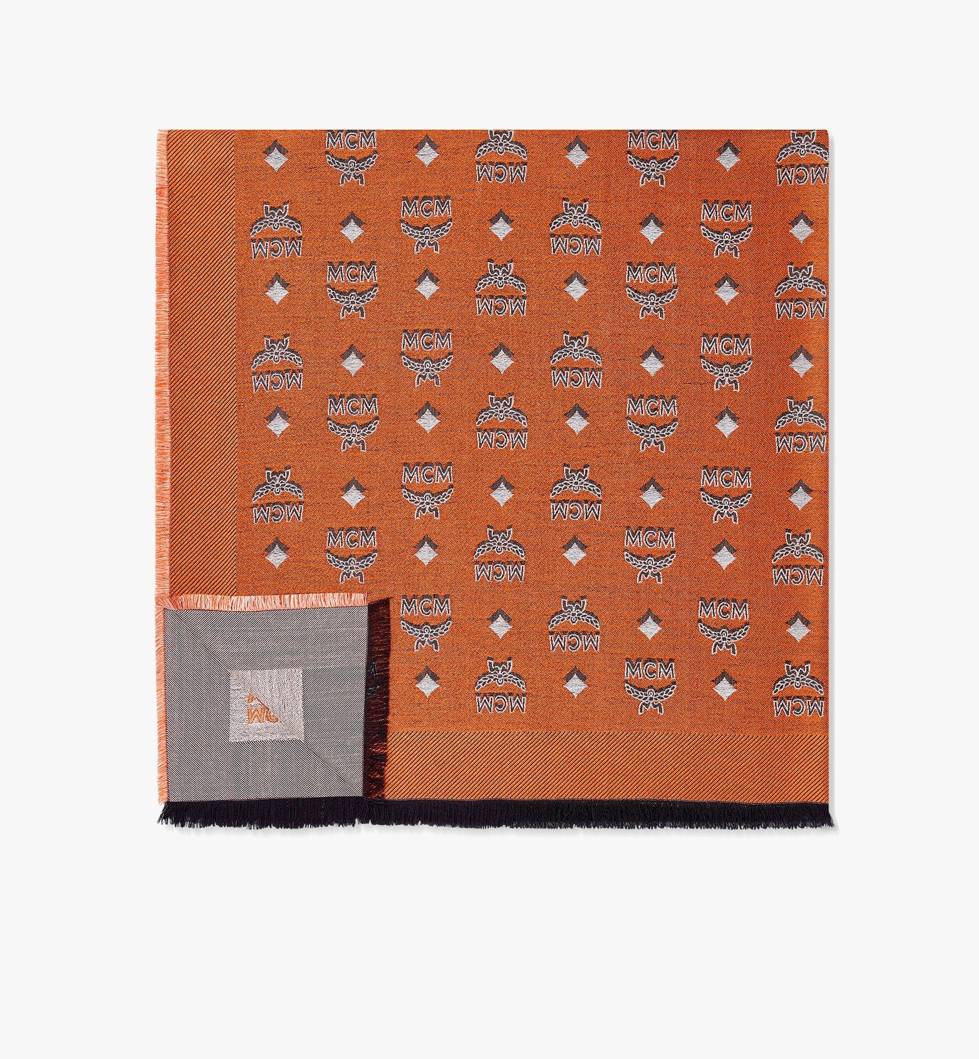 Bi-color Jacquard Monogram Scarf - 1