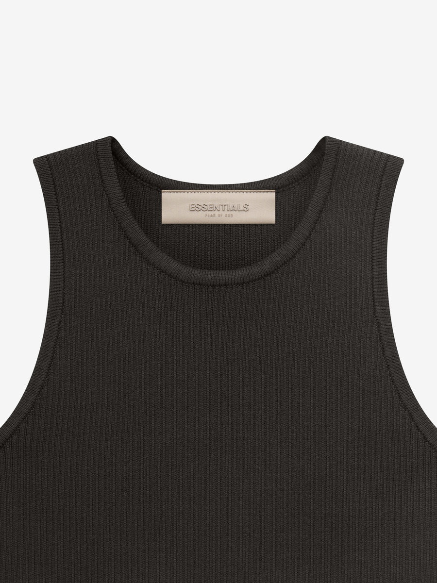 Womens Knit Rib Sport Tank - 3