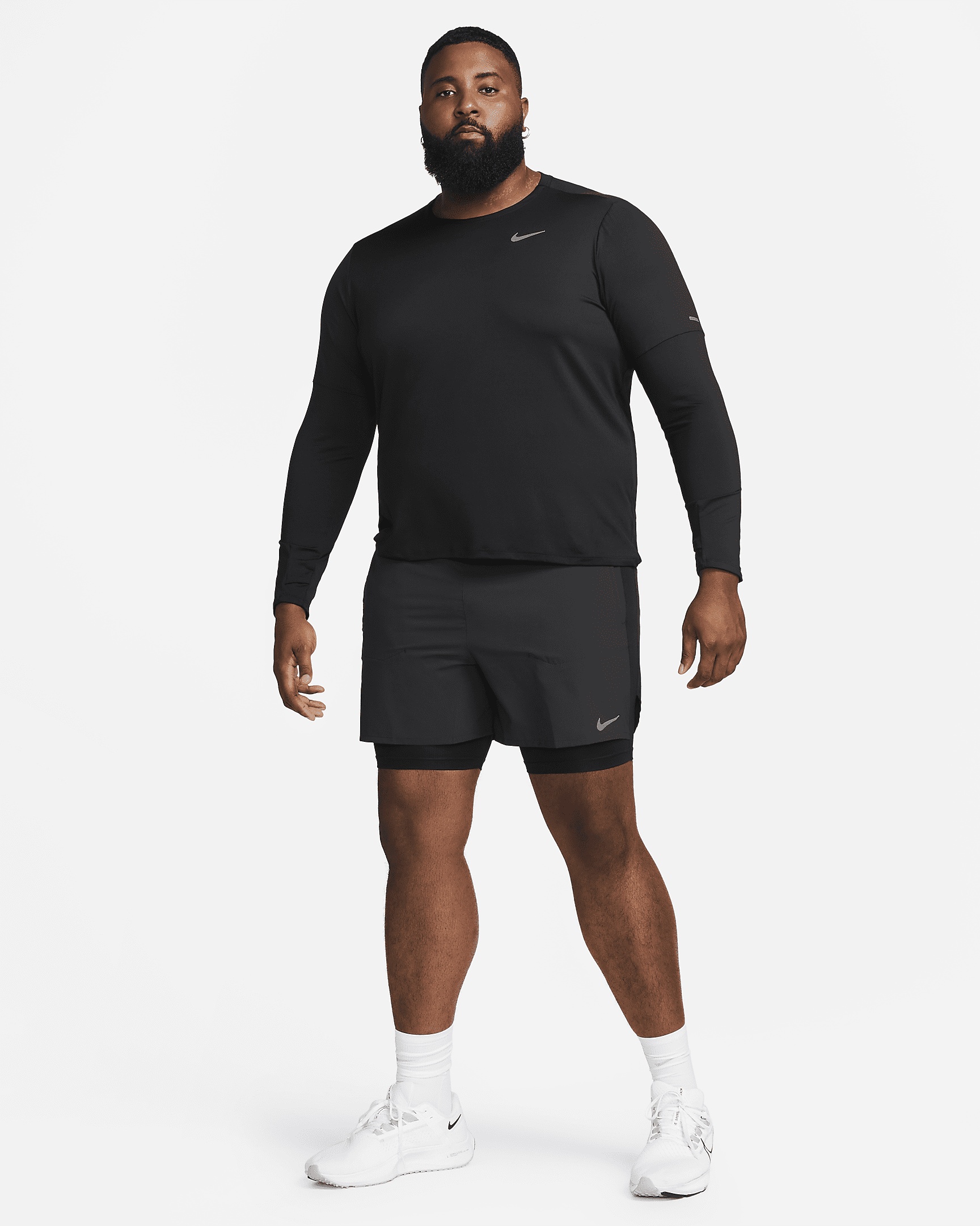 Nike Stride Men's Dri-FIT 5" Hybrid Running Shorts - 14