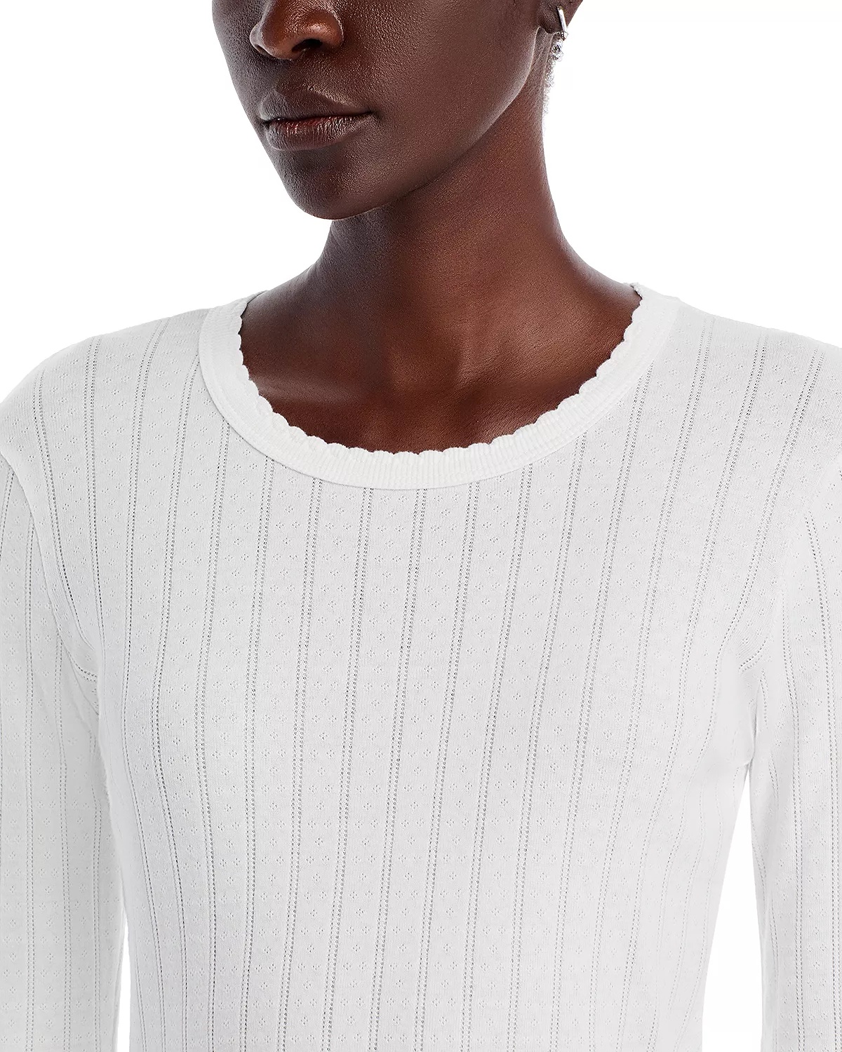 Pointelle Tee - 9