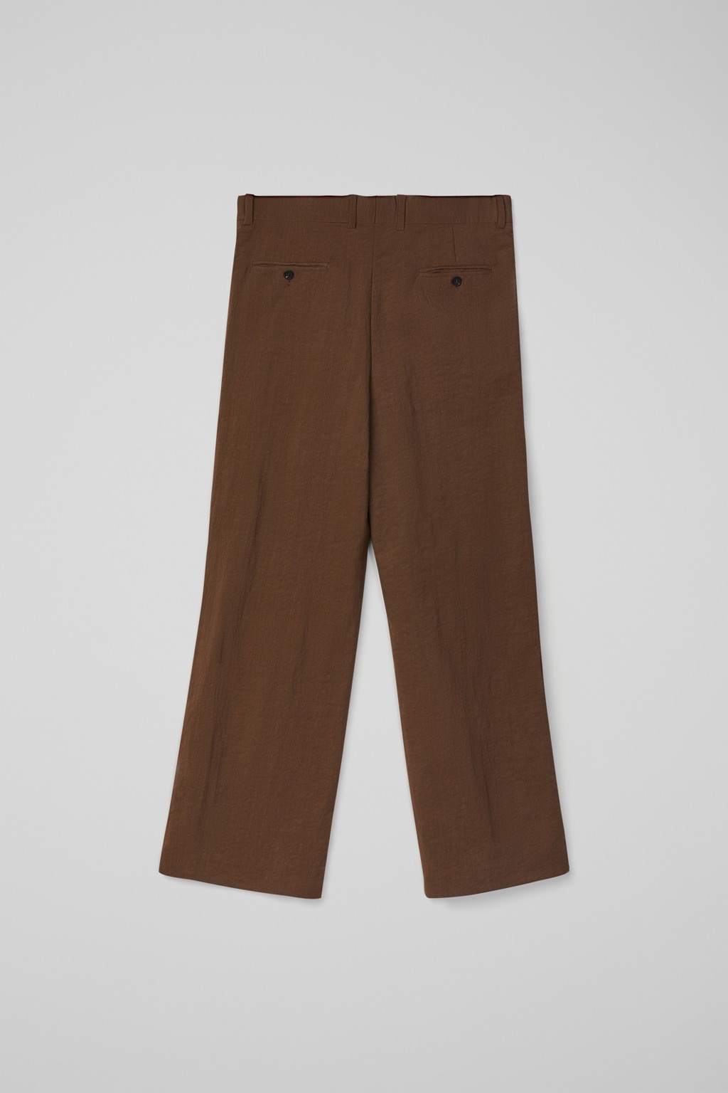 Brown Technical Suit Trousers - 3