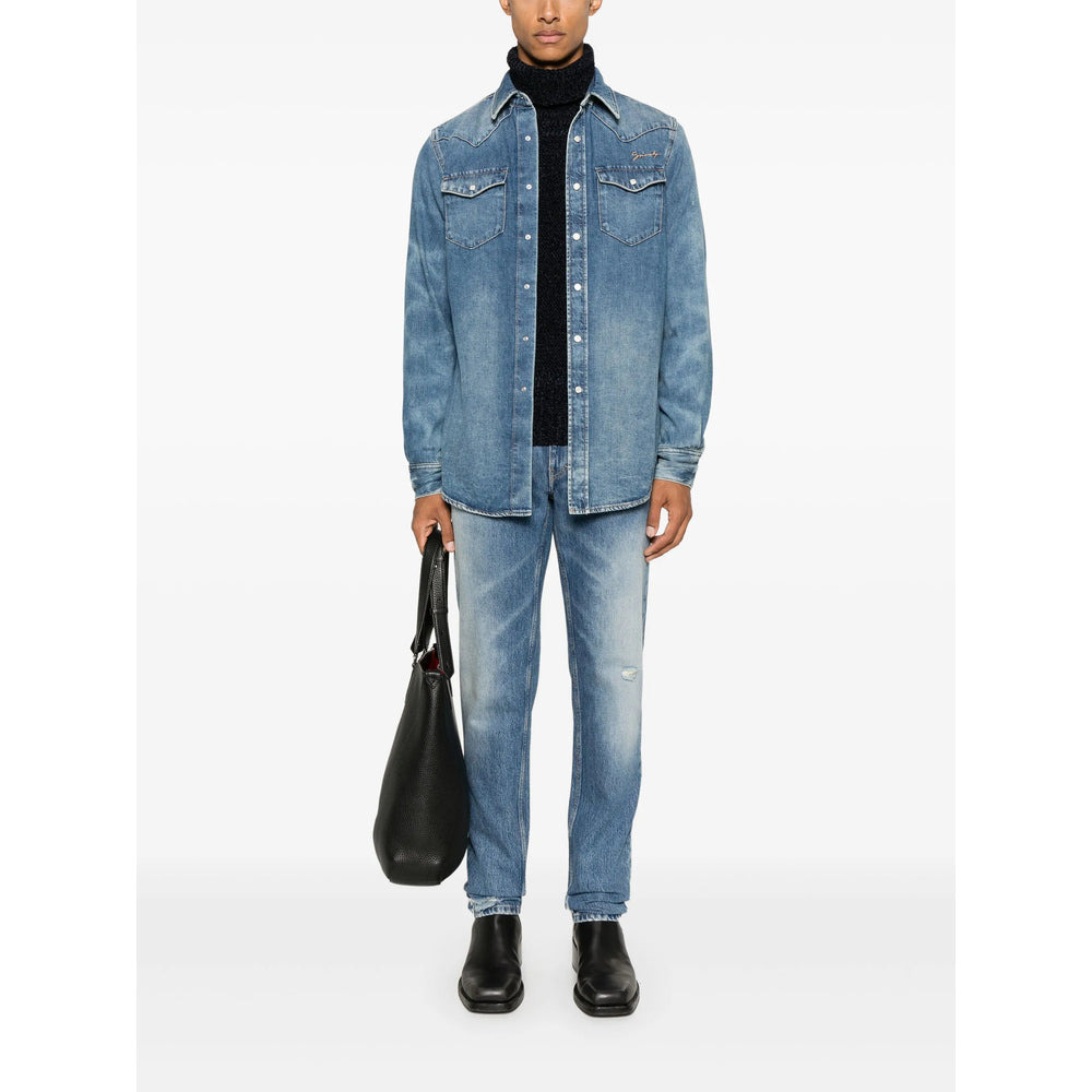 Givenchy Blue Denim - Tapered Jeans Men - 4