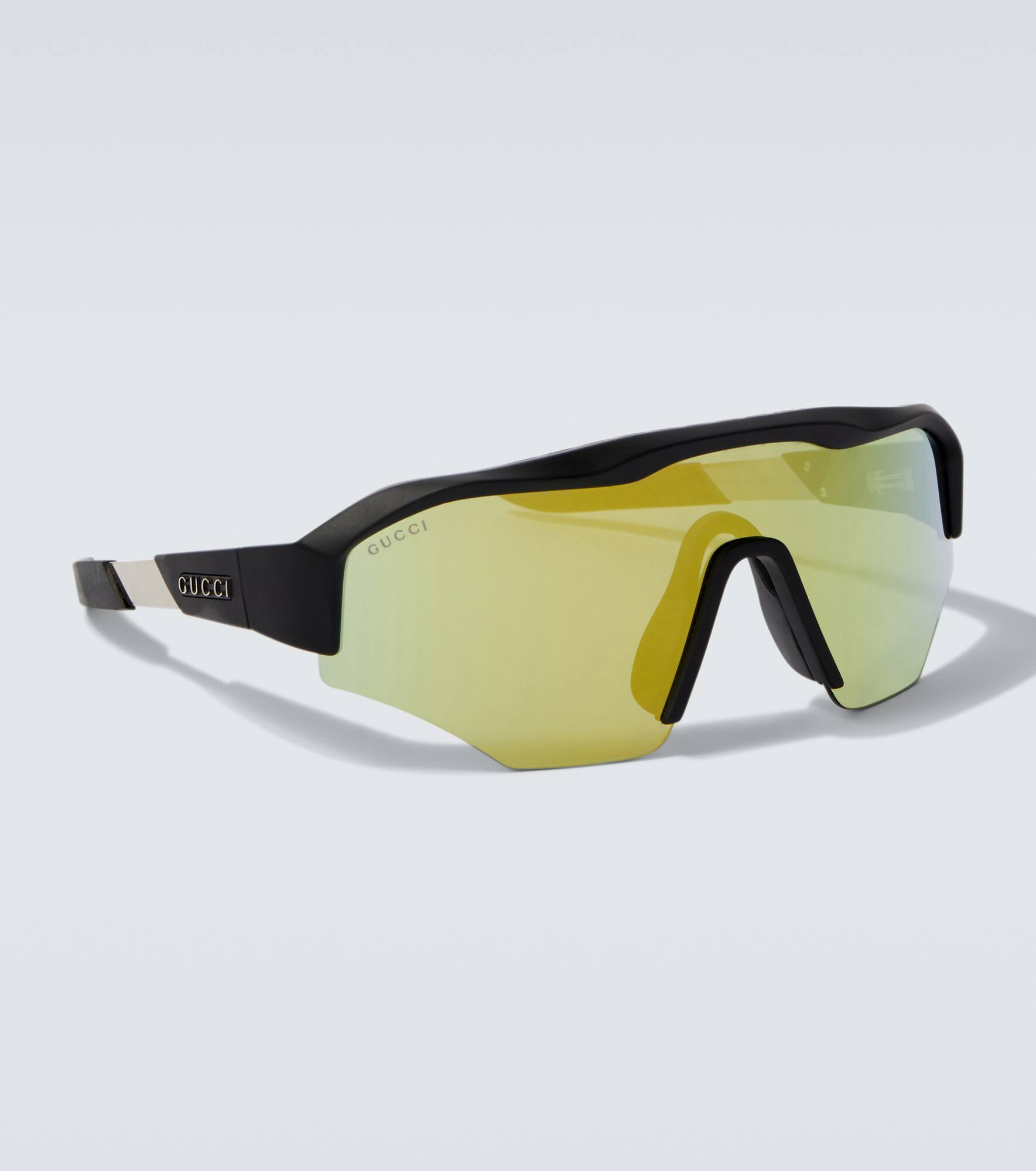 Logo shield sunglasses - 4