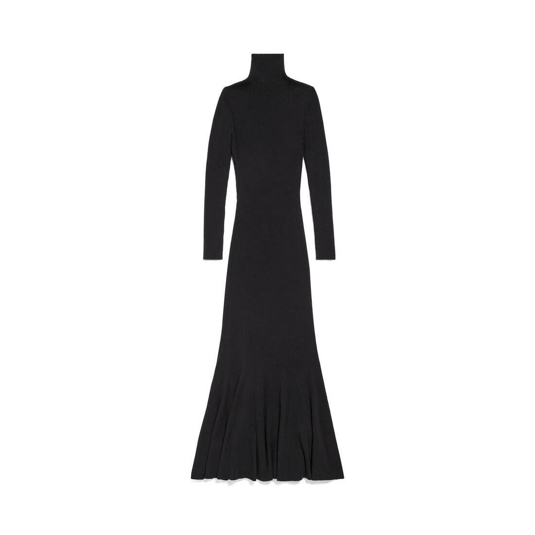 Women's Midi Dress in Black - 7