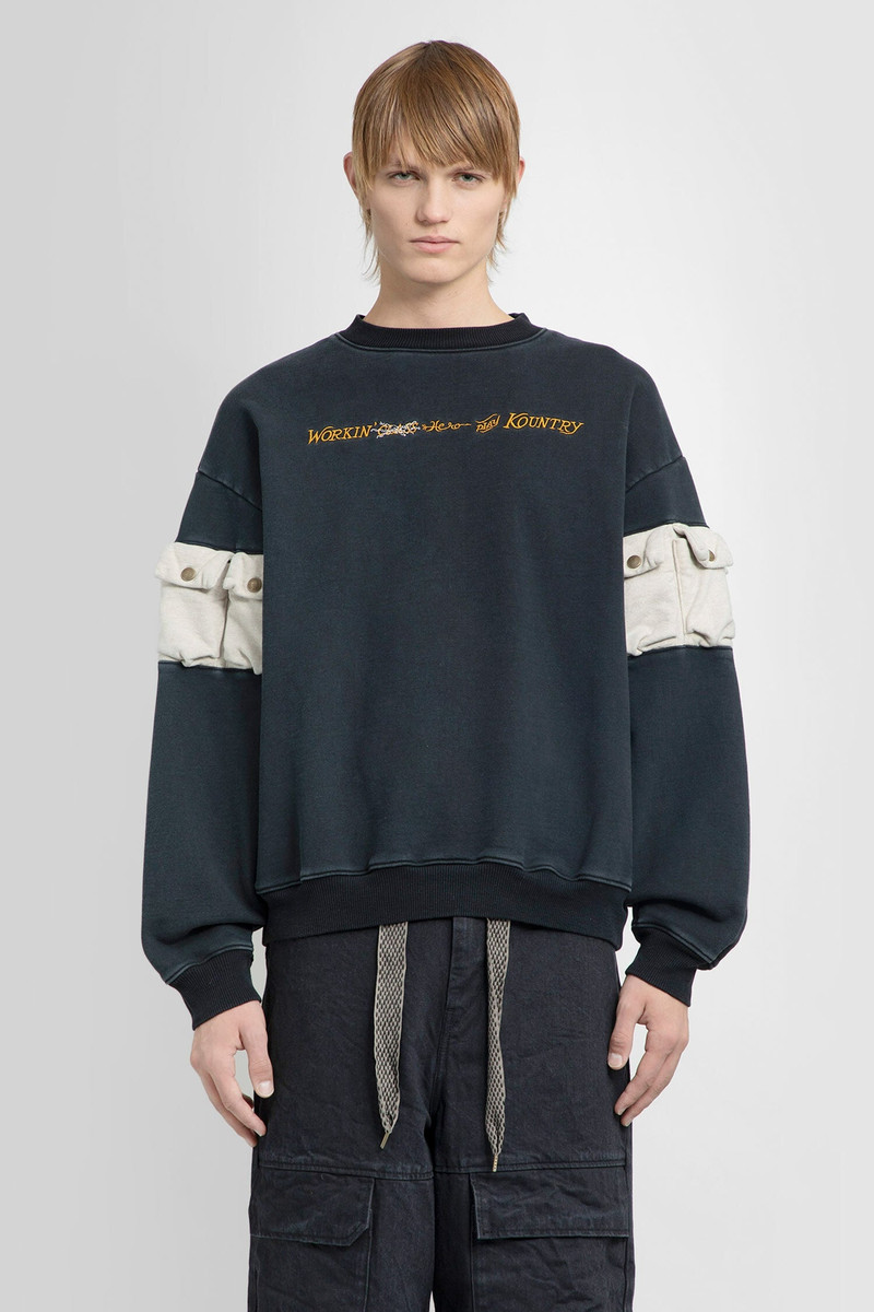 Kapital KAPITAL MAN BLACK SWEATSHIRTS outlook