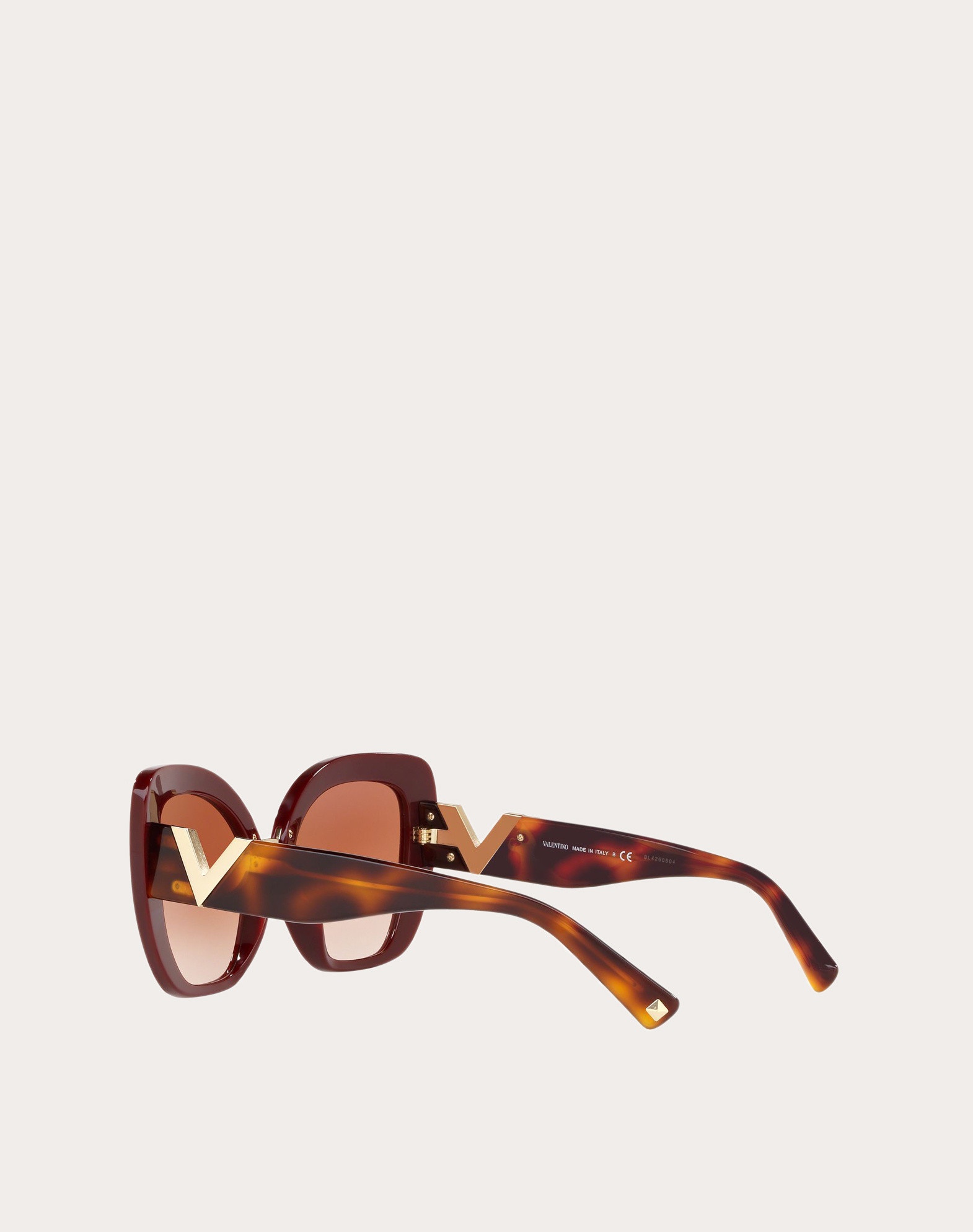 OVERSIZED CAT-EYE ACETATE SUNGLASSES - 4