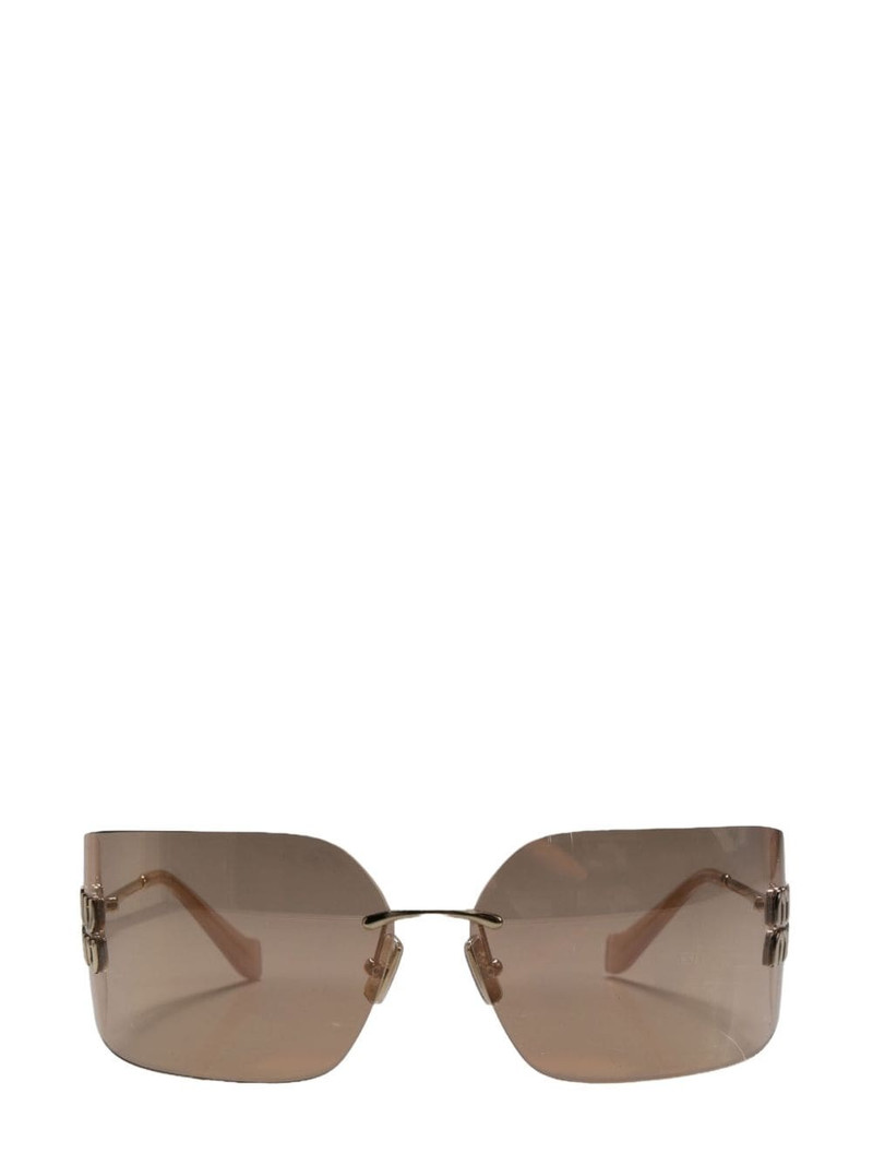shield-frame sunglasses - 1