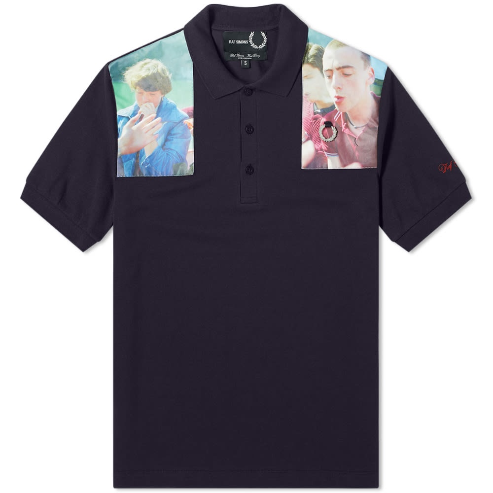 Fred Perry x Raf Simons Printed Patch Polo - 1