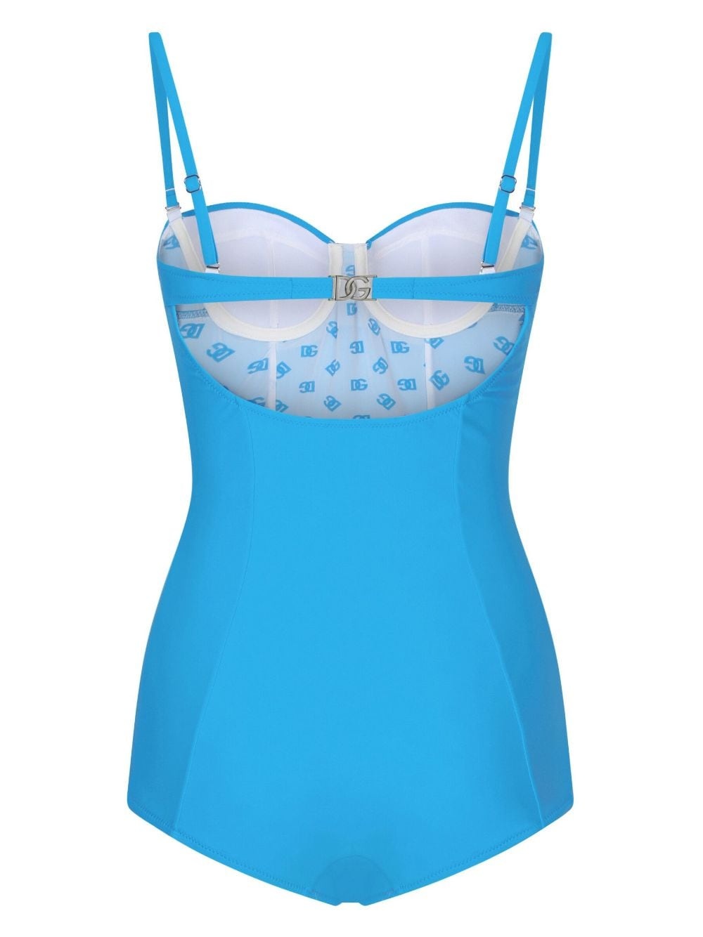 DG-logo one-piece swimsuit - 2