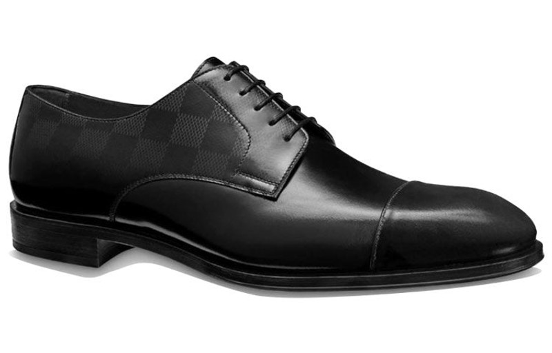 Louis Vuitton LOUIS VUITTON Minister Derby Shoes 'Black' 1A5V0Z outlook