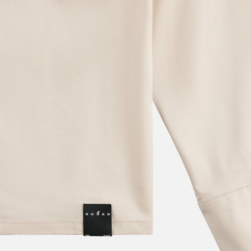 HOGAN Shirt jacket in bi-stretch satin outlook