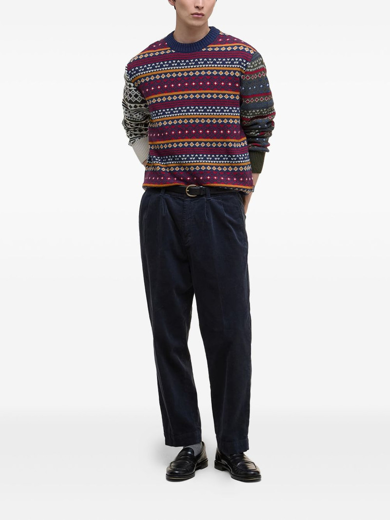 Barbour Fairisle-patterned sweater outlook
