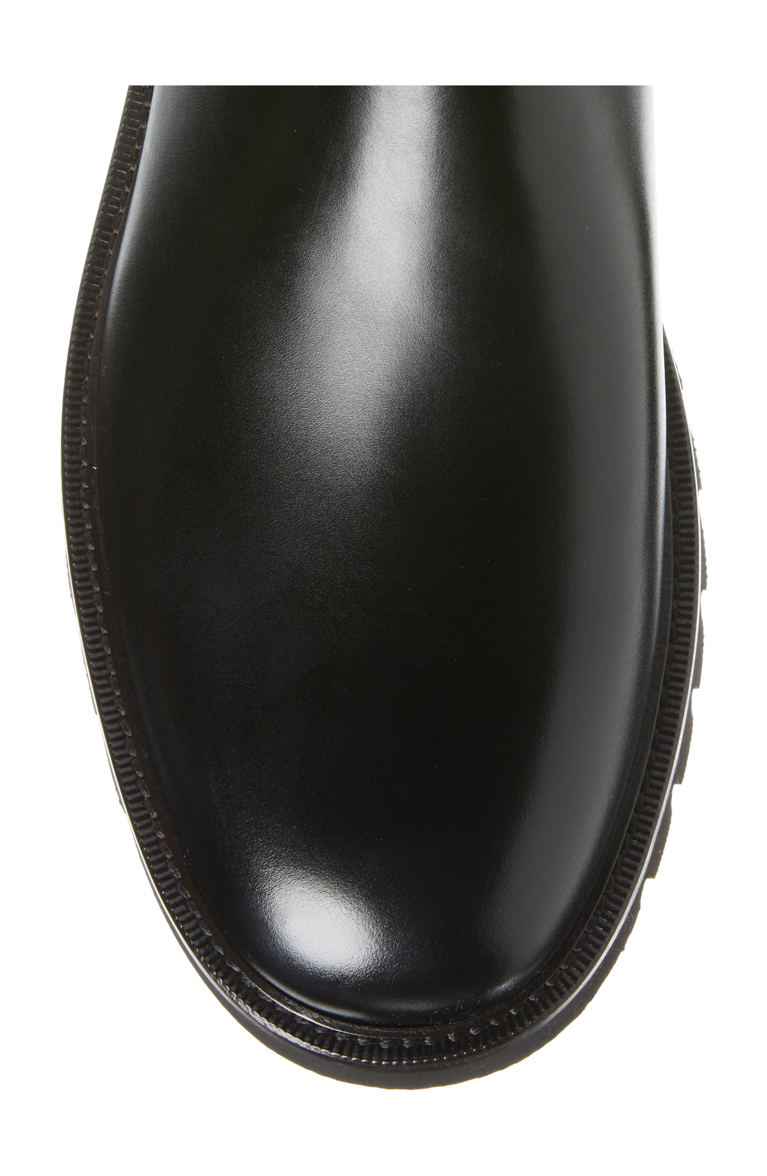 FERRAGAMO Lug Sole Chelsea Boot in Nero at Nordstrom - 5