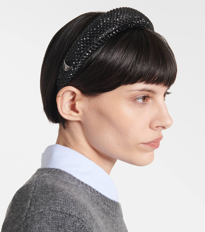 Prada Embellished headband outlook