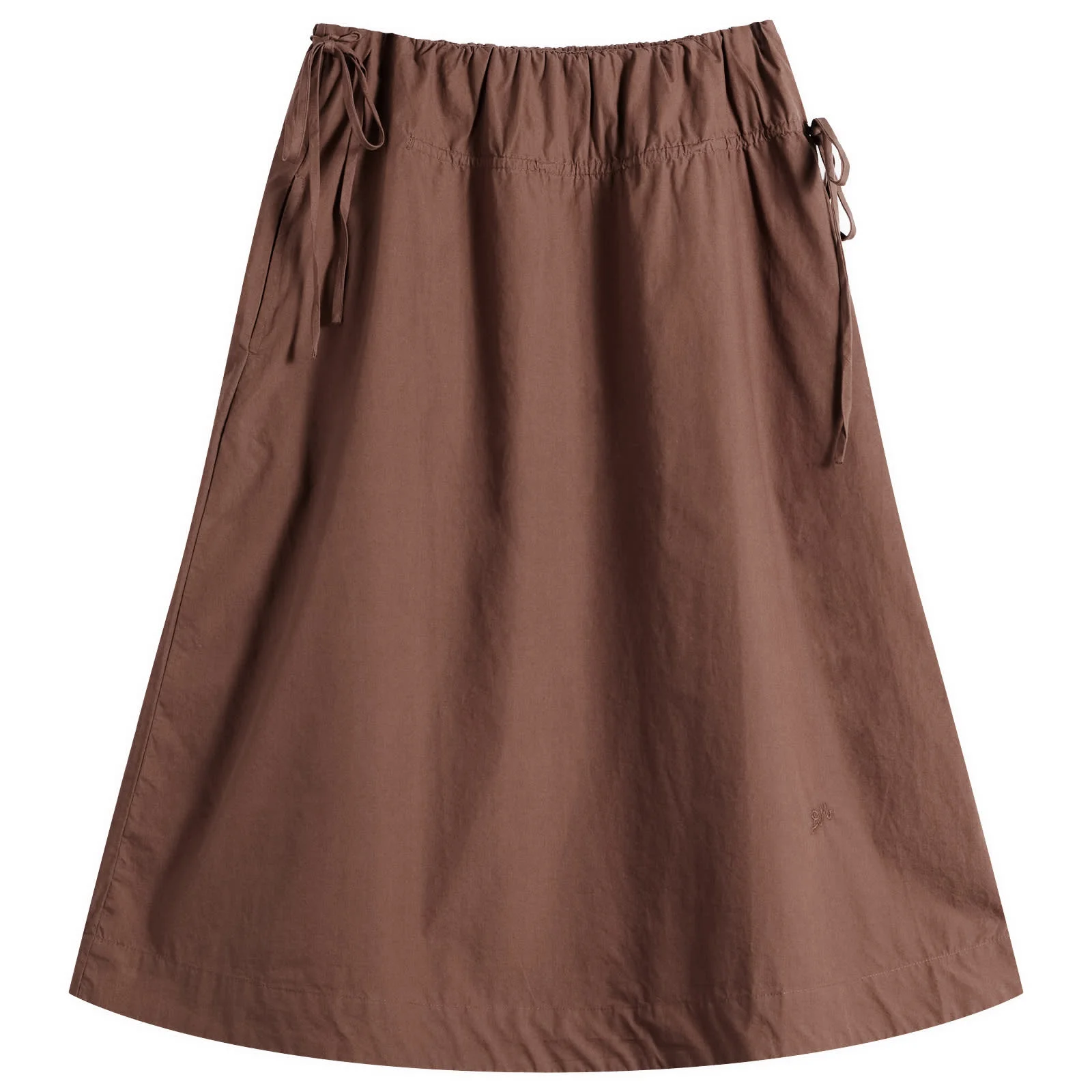 Damson Madder Caspia Volume Midi Skirt - 1