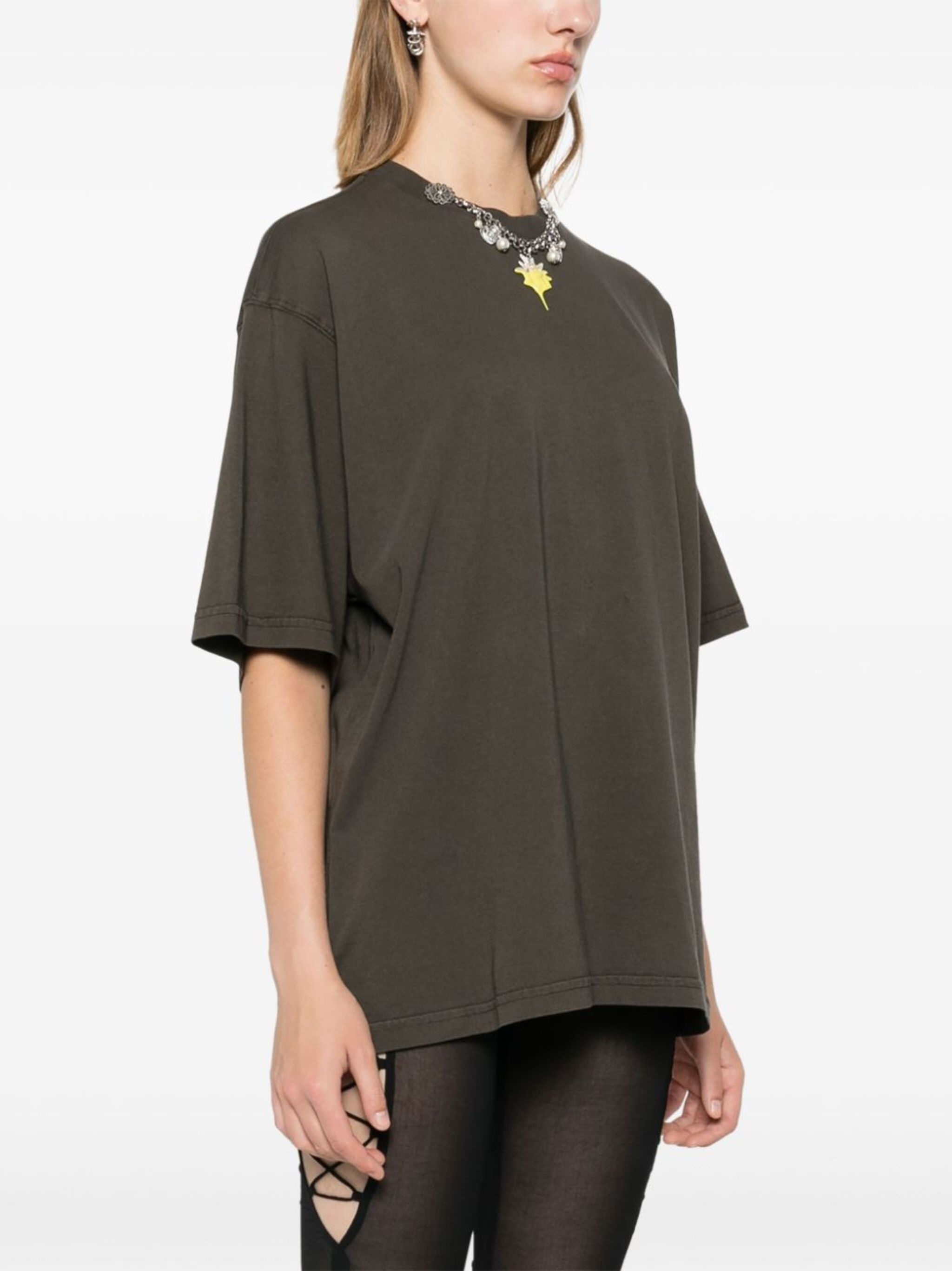 Oversized Charm organic cotton T-shirt - 3