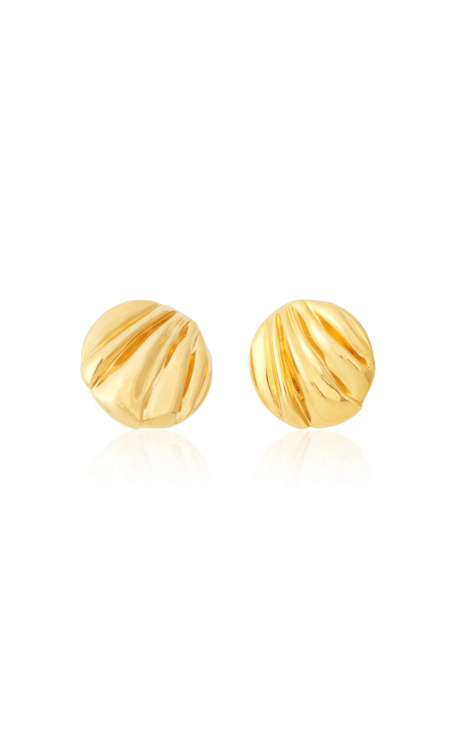 Chloé Pleats Earrings gold - 1