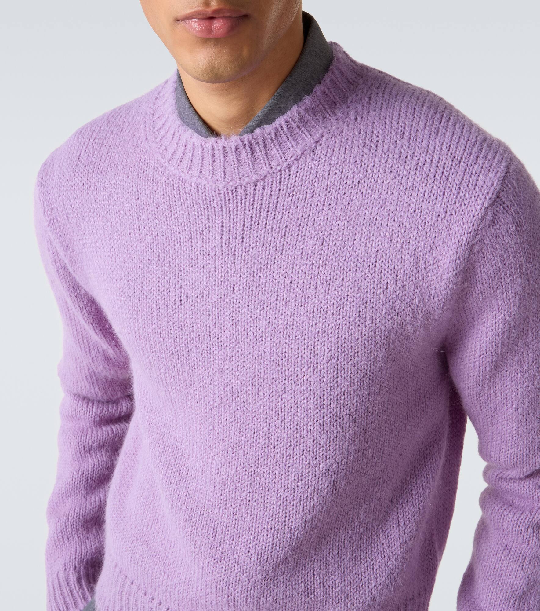 Alpaca and wool-blend sweater - 5