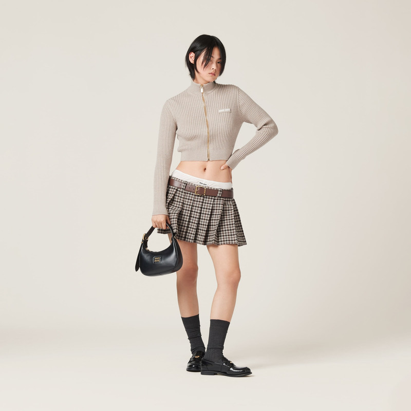 Miu Miu Wool knit cardigan outlook