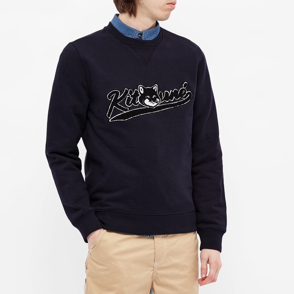 Maison Kitsuné Varsity Fox Regular Crew Sweat - 4