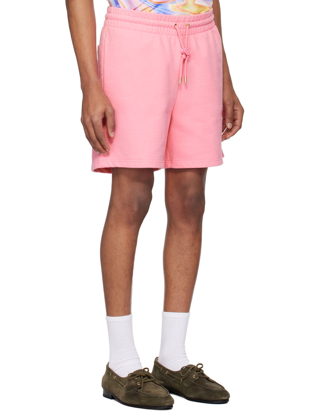 Pink Casa Way Skate Sweat Shorts - 2