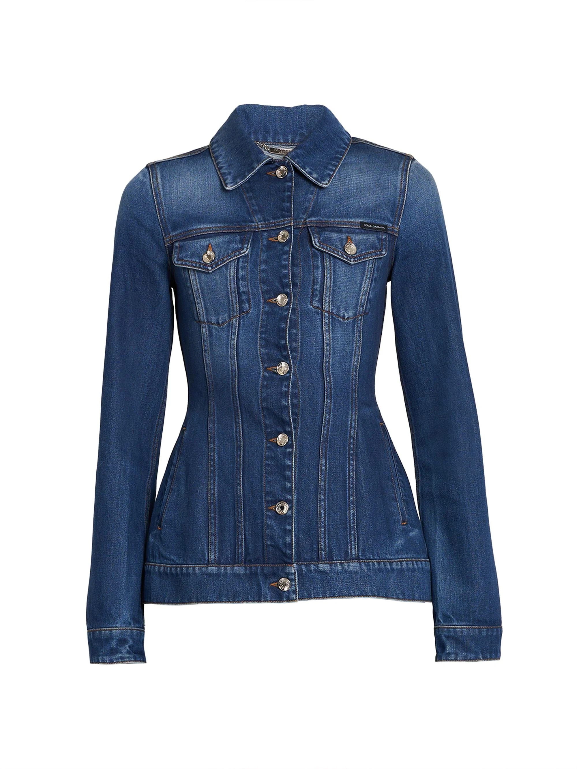 Women's Blouson Denim Shirt - Variante Abbinata - 1