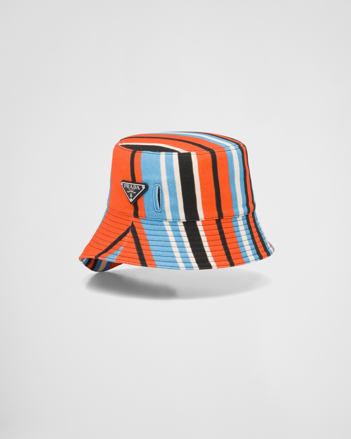 Printed drill bucket hat - 1