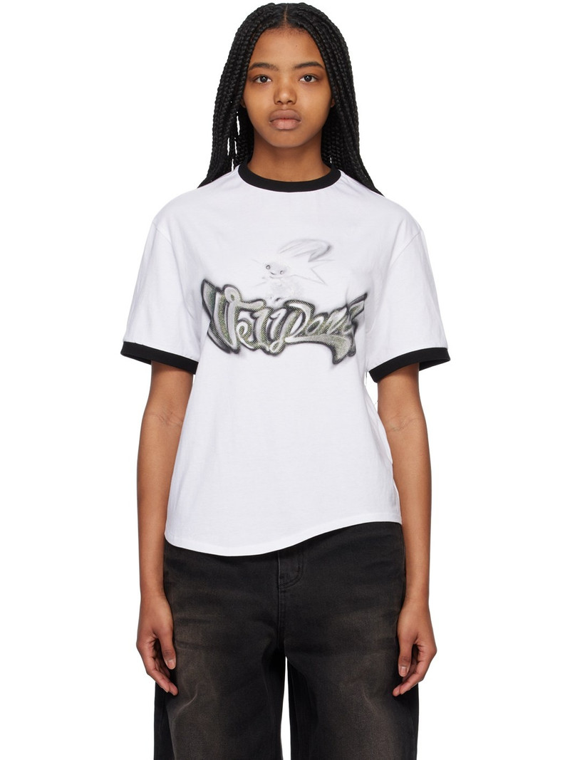 White Crewneck T-Shirt 1