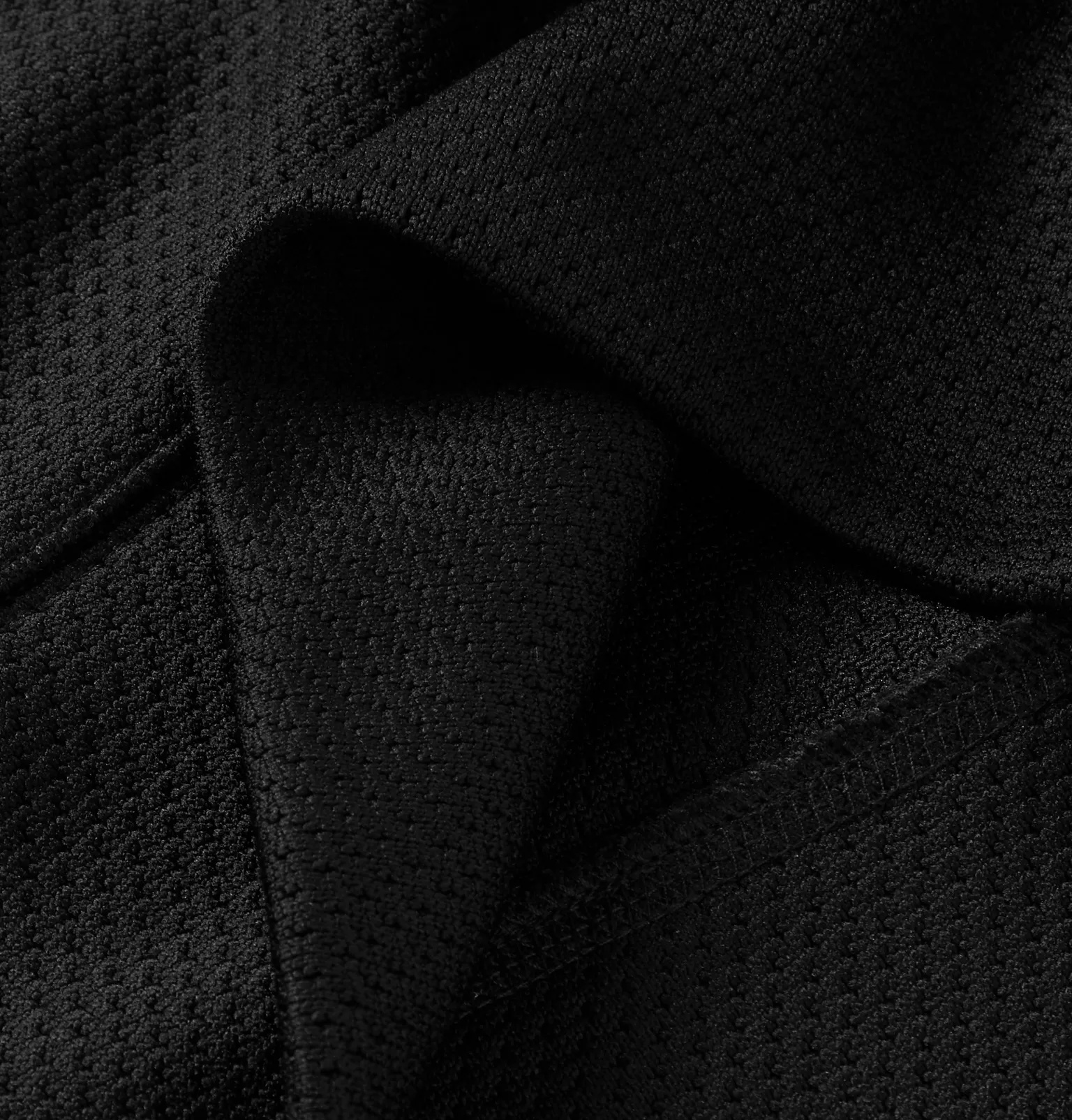 Logo-Appliquéd Mesh Hoodie - 5