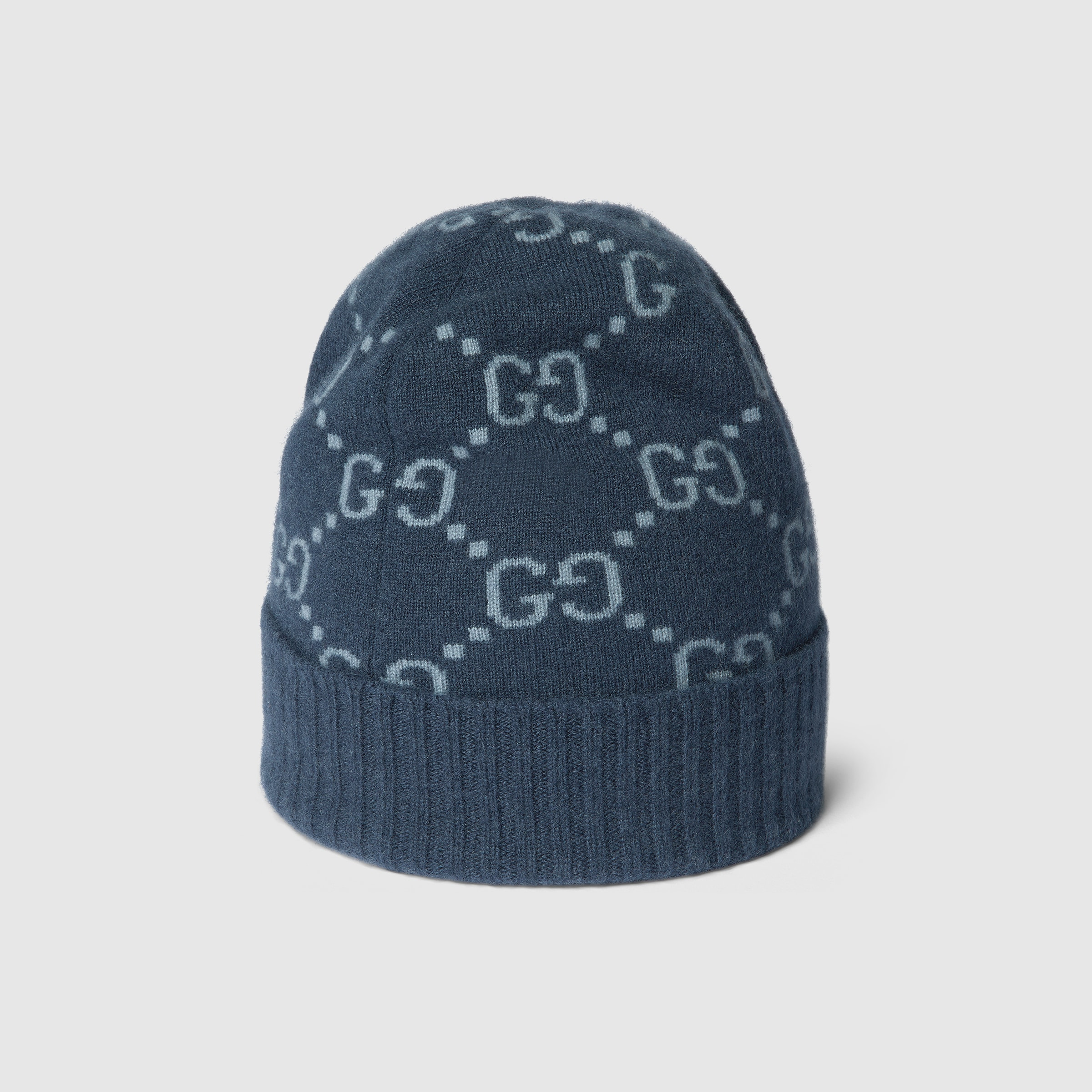 GG cashmere jacquard hat - 4