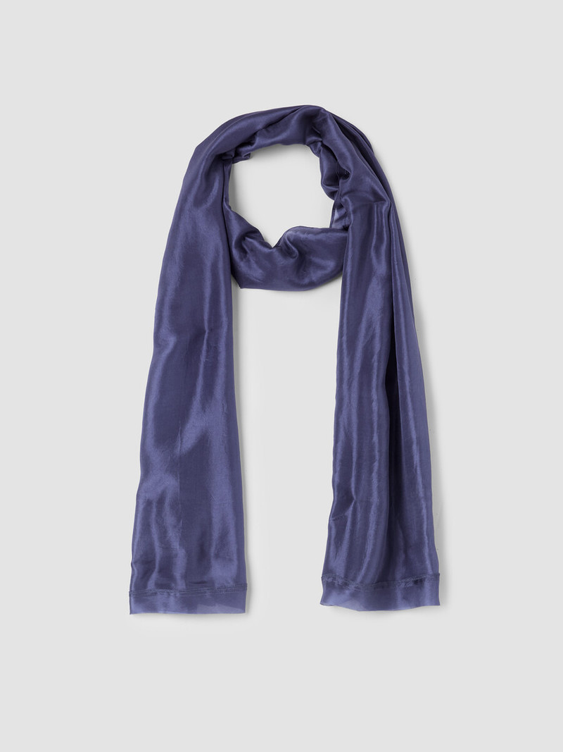 Washed Transitional Silk Scarf 1