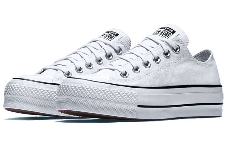 Converse WMNS Converse Chuck Taylor All Star Lift Ox White Black 560251C kickscrew REVERSIBLE